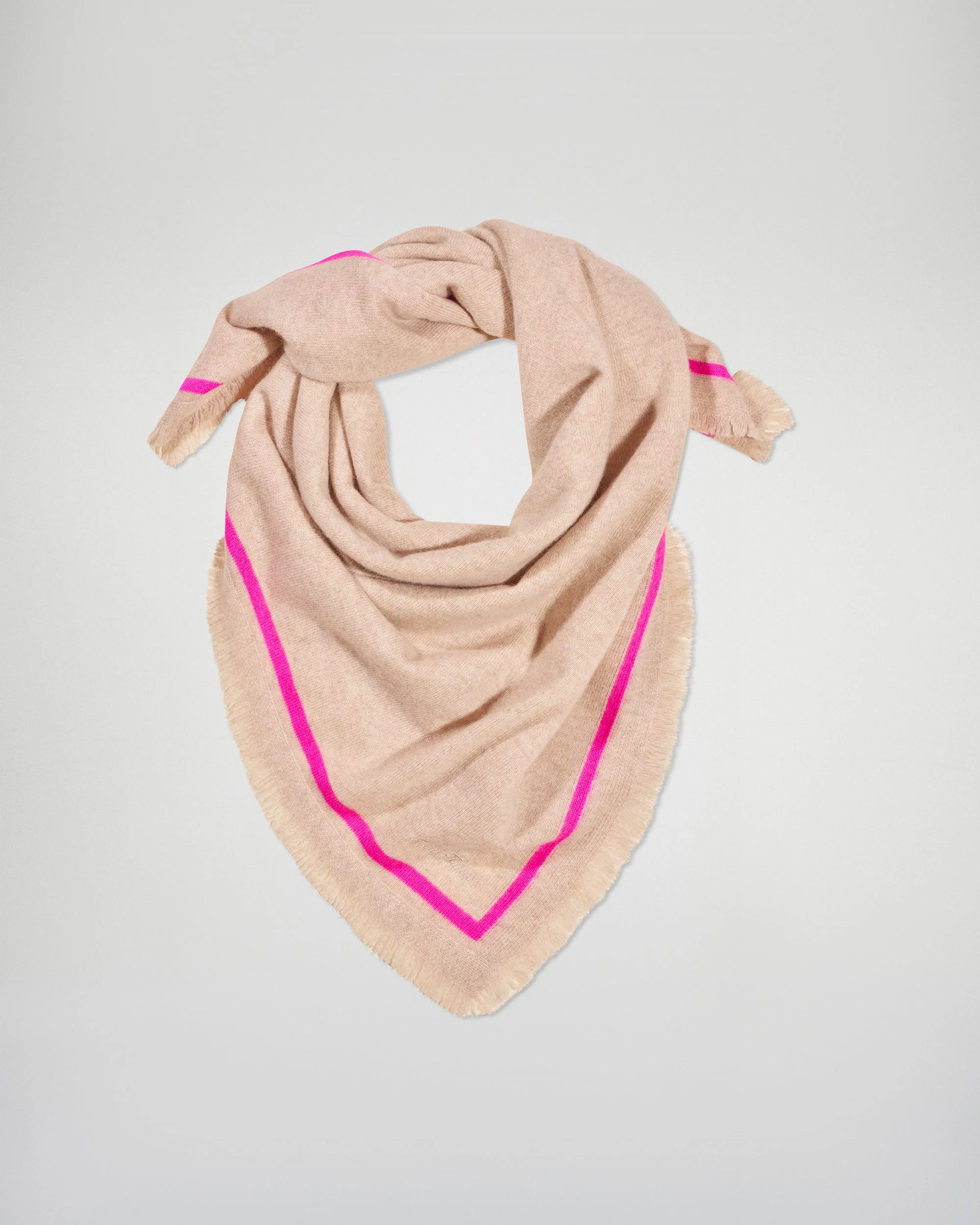 Two-Tone Scarf (H25 / ACCESSOIRES / Heather Gray) - Image 2