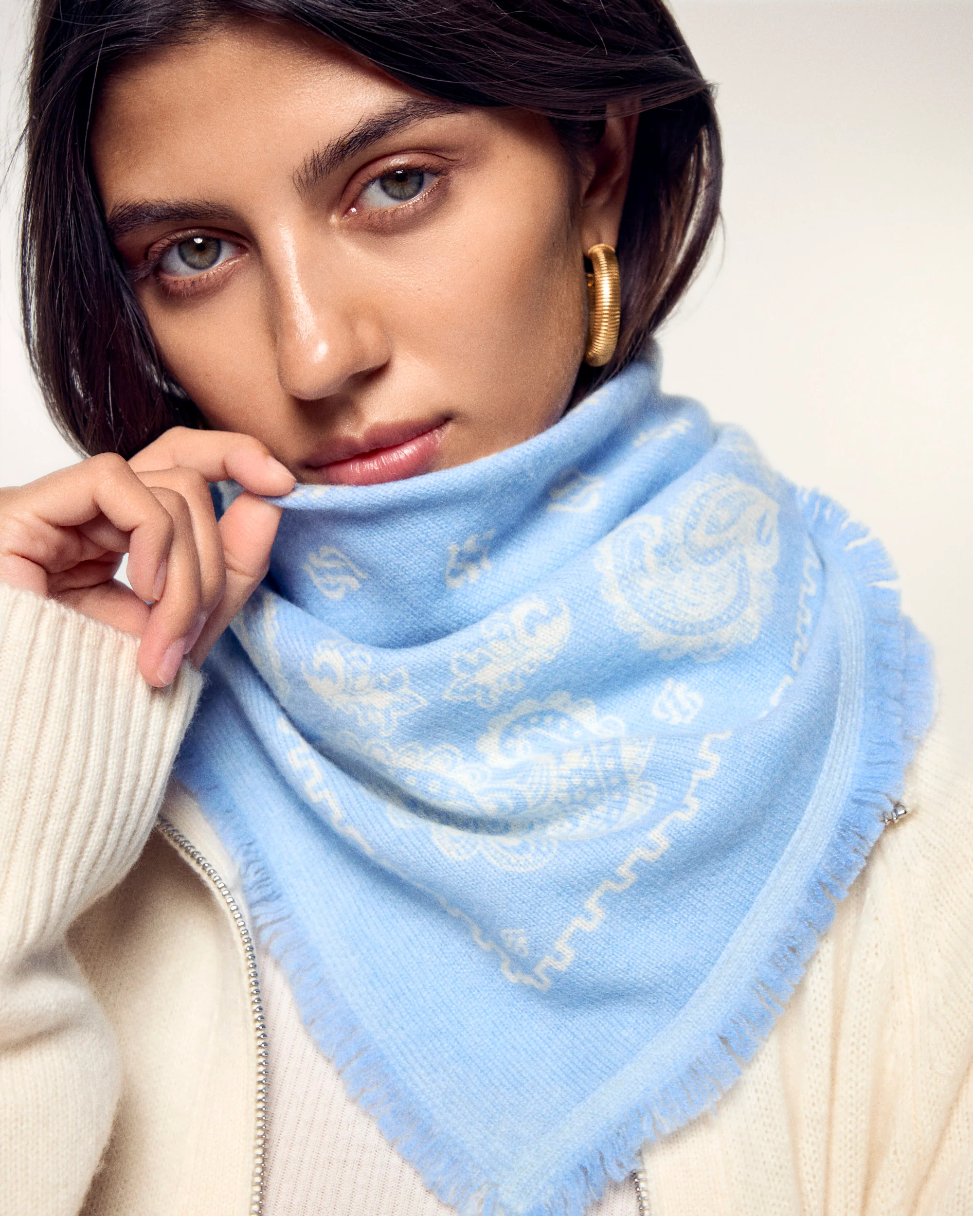 Bandana Scarf (S26 / ACCESSOIRES / Baby Blue)