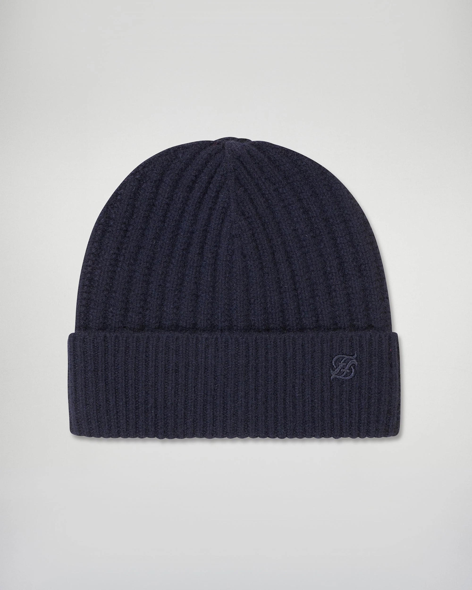 Ribbed Cuff Beanie (H25 / ACCESSOIRES / Navy)