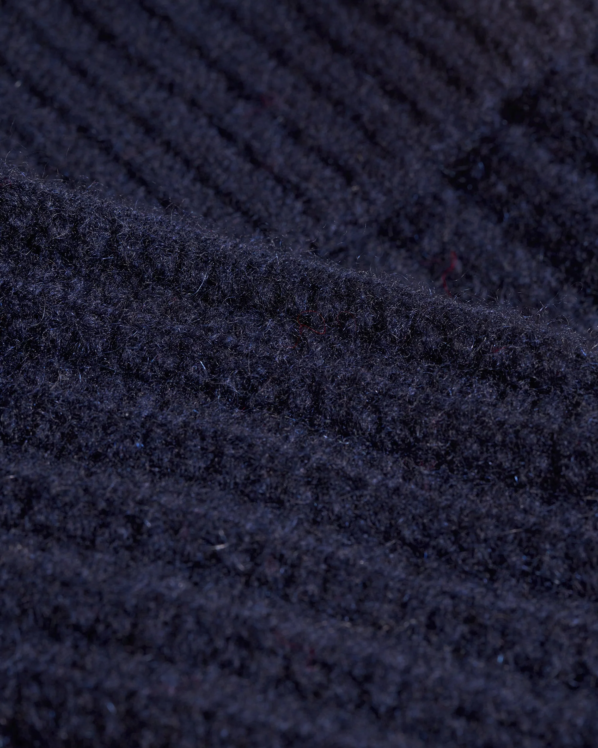 Ribbed Cuff Beanie (H25 / ACCESSOIRES / Navy) - Image 3