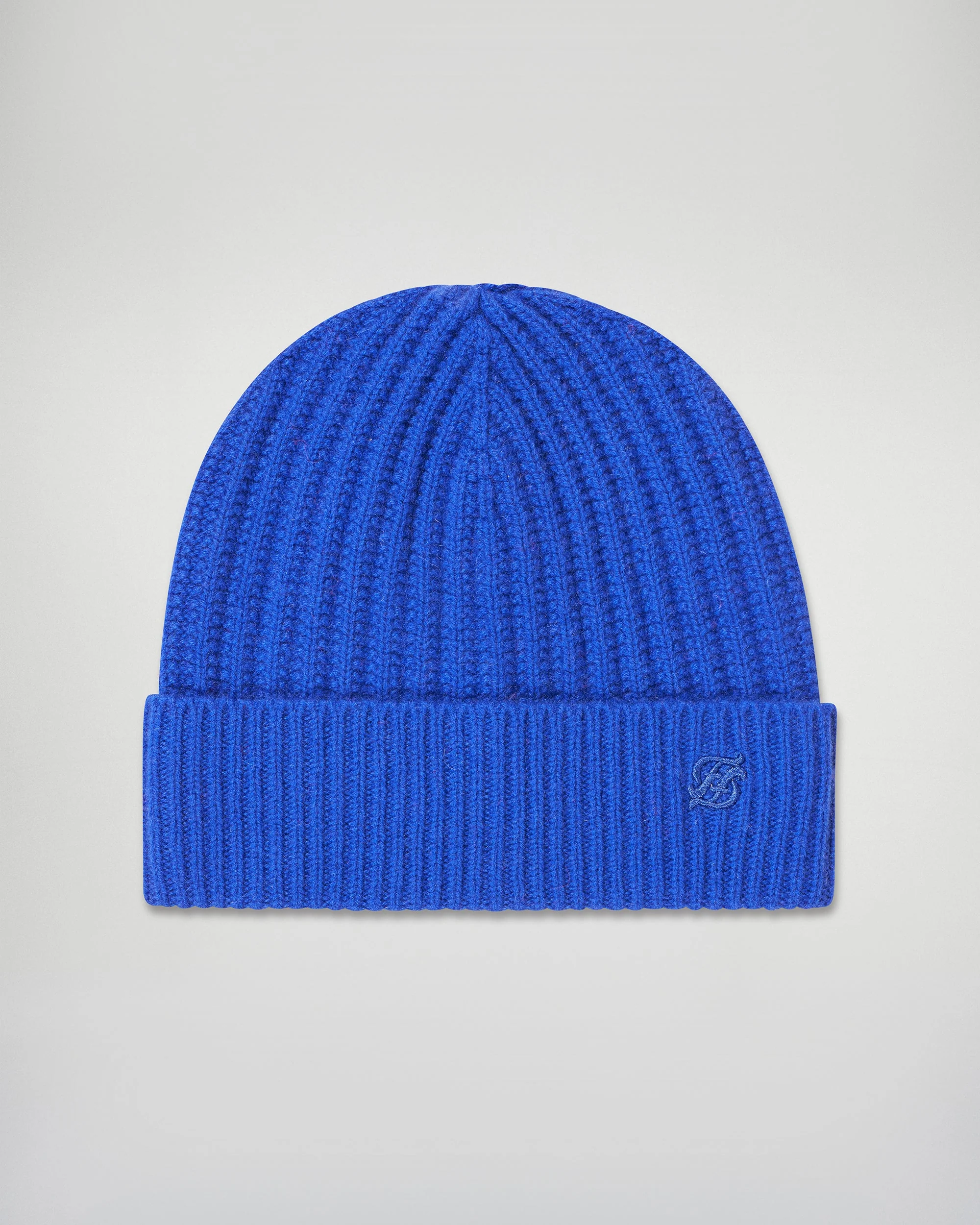 Ribbed Cuff Beanie (H25 / ACCESSOIRES / Popblue)
