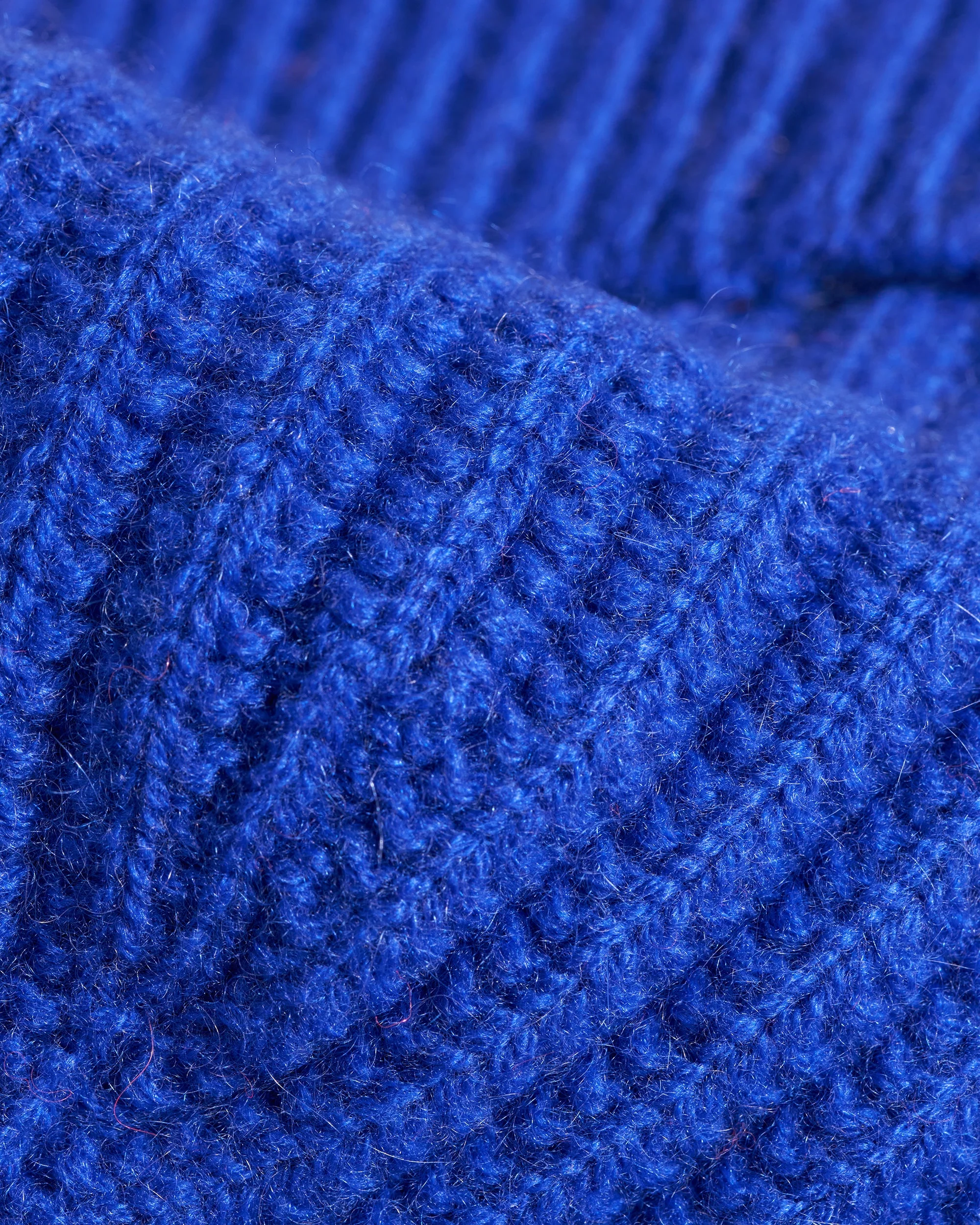 Ribbed Cuff Beanie (H25 / ACCESSOIRES / Popblue) - Image 3
