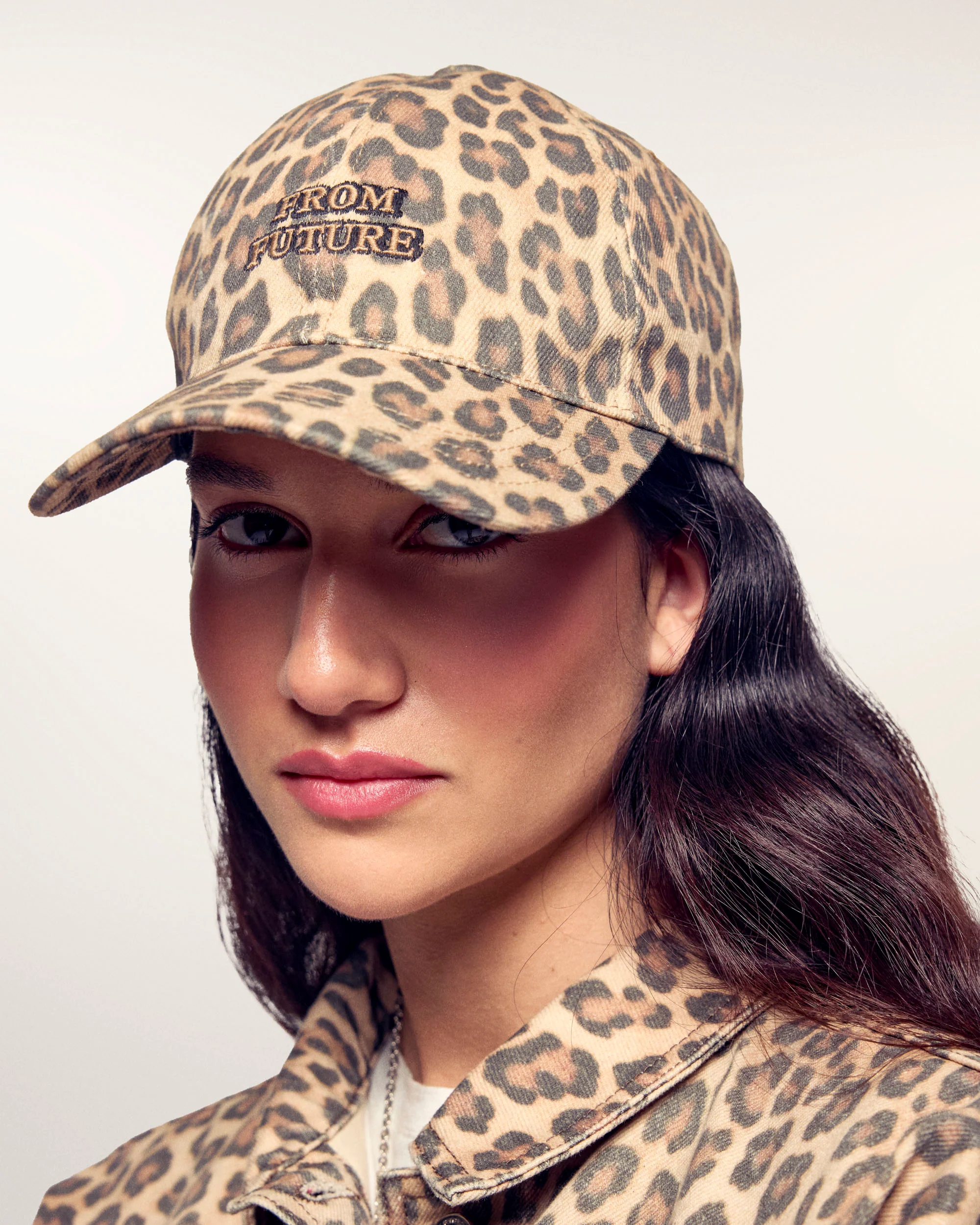 Leopard Print Cap (S26/ ACCESSOIRES/ Leopard)