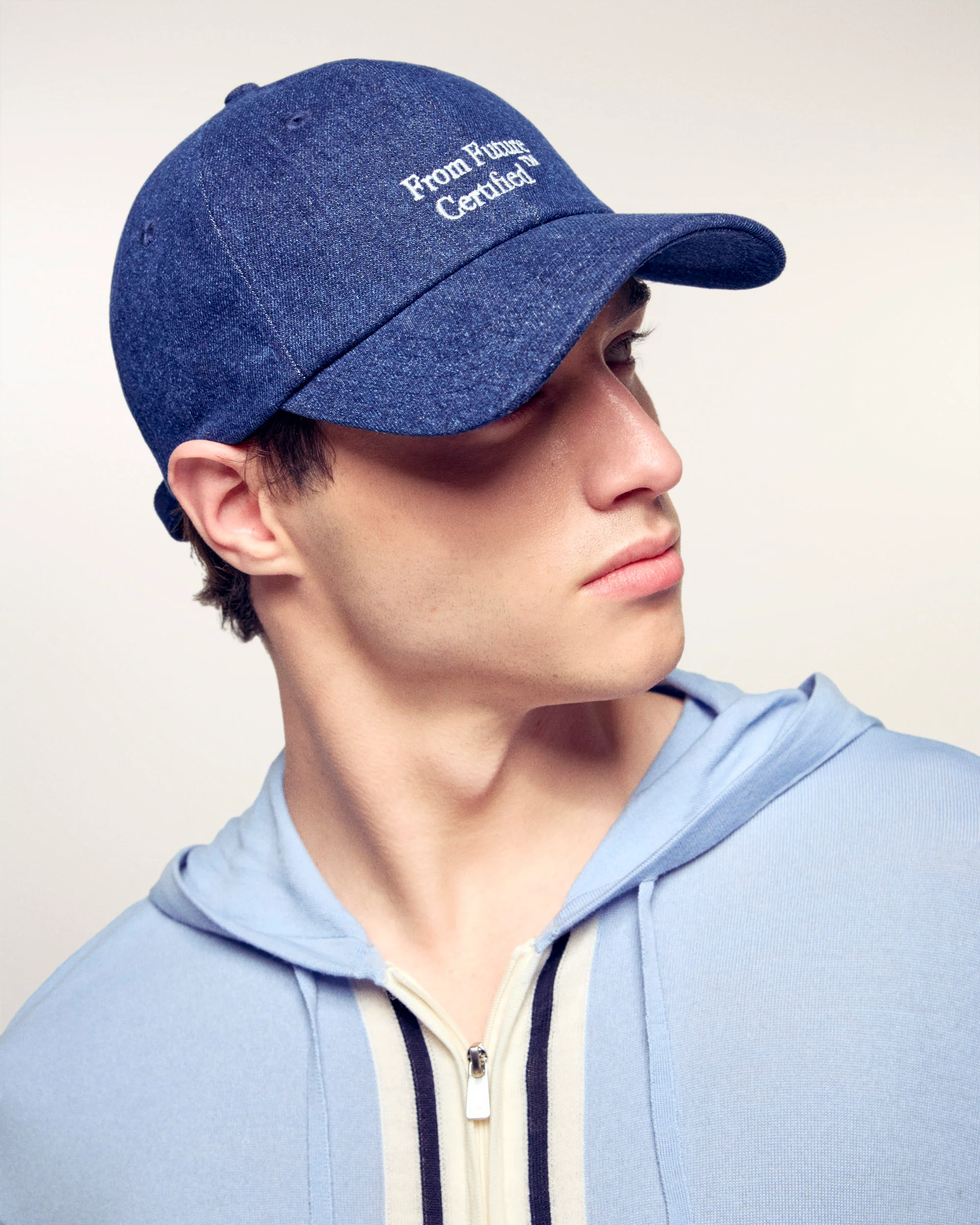 Denim Cap (S26/ ACCESSOIRES/ Deep Denim) - Image 2
