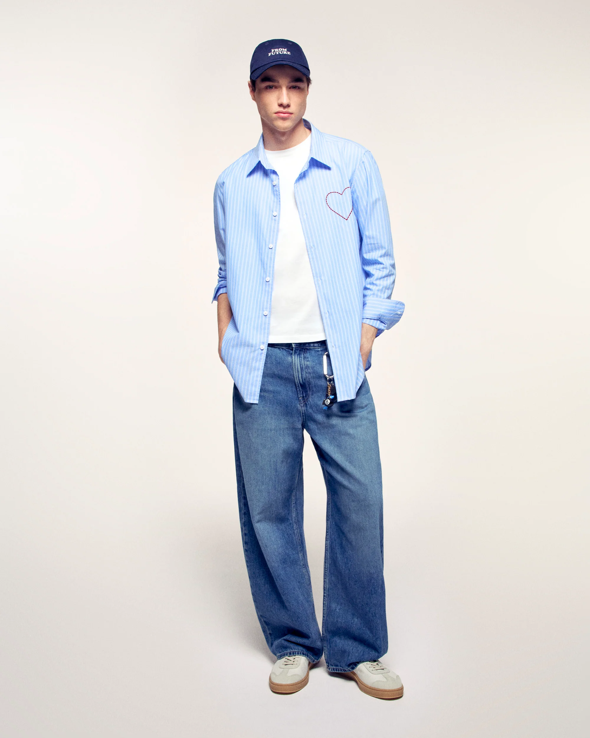 Denim Cap (S26/ ACCESSOIRES/ Deep Denim) - Image 3