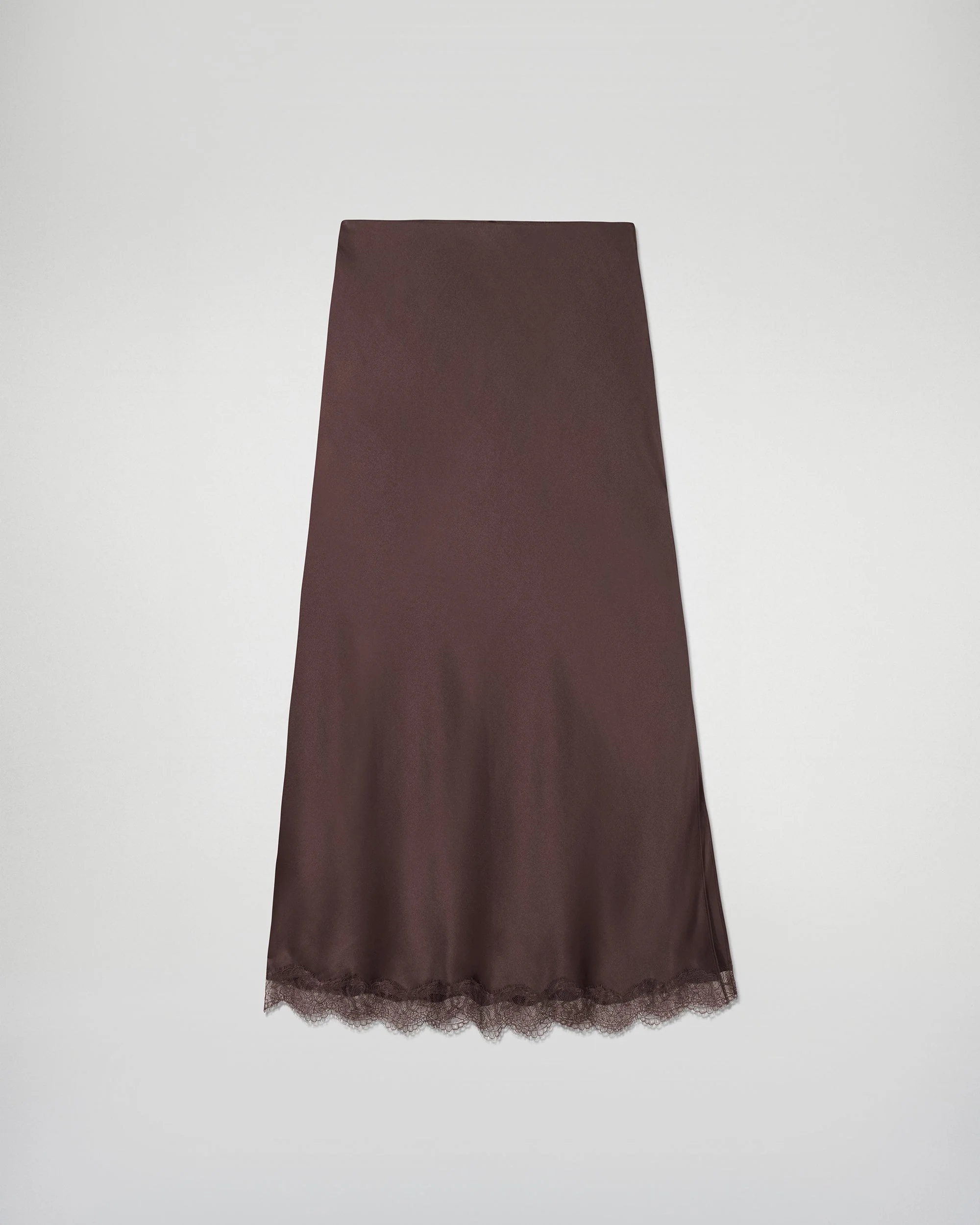 Mid-Length Skirt (H25 / FEMME / Chocolate) - Image 6