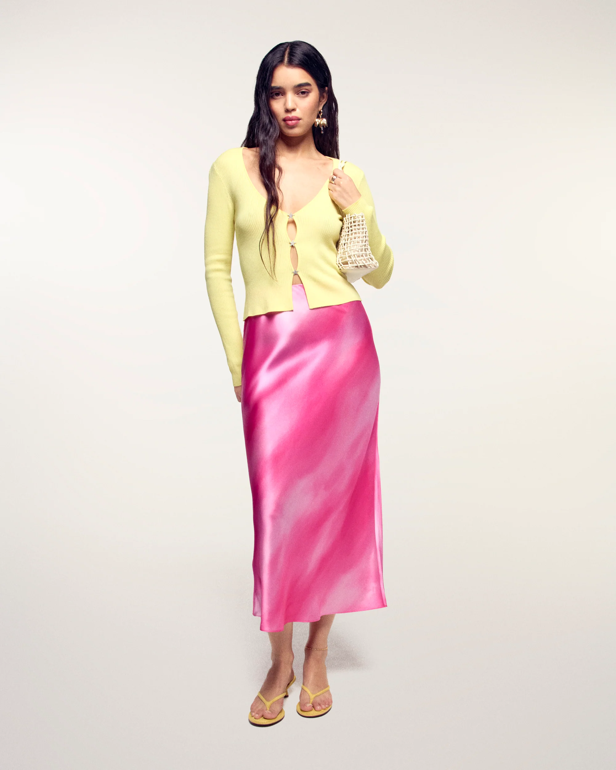 Mid-Length Skirt (S26/ FEMME/ Pink Samba)