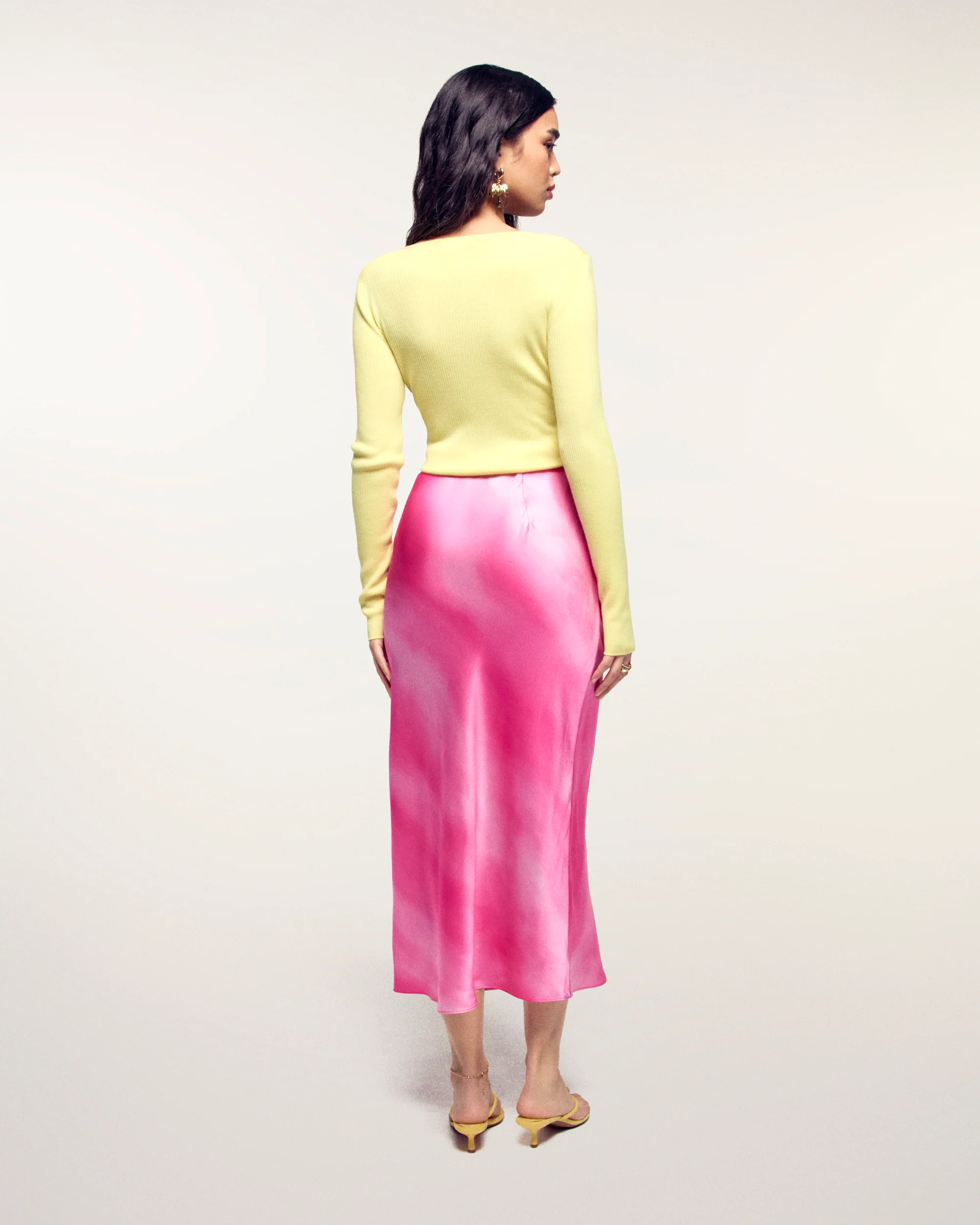 Mid-Length Skirt (S26/ FEMME/ Pink Samba) - Image 4
