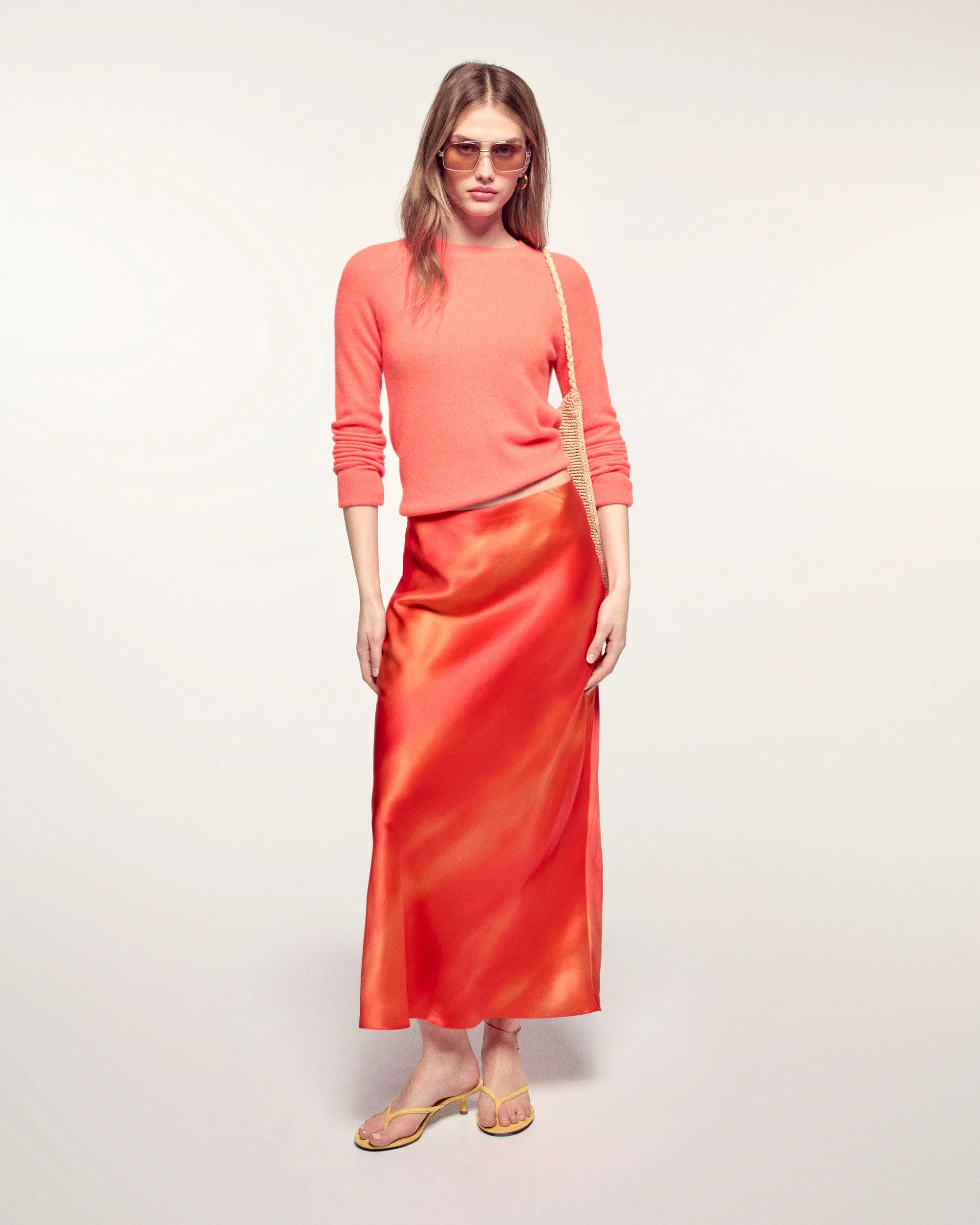 Mid-Length Skirt (S26 / FEMME / Sunset Samba)