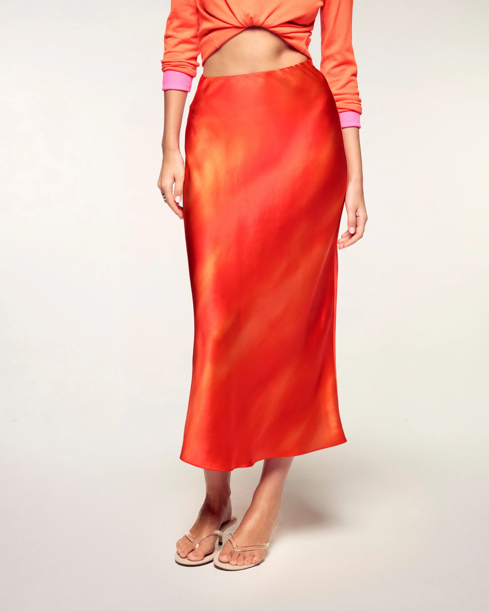 Mid-Length Skirt (S26 / FEMME / Sunset Samba) - Image 2