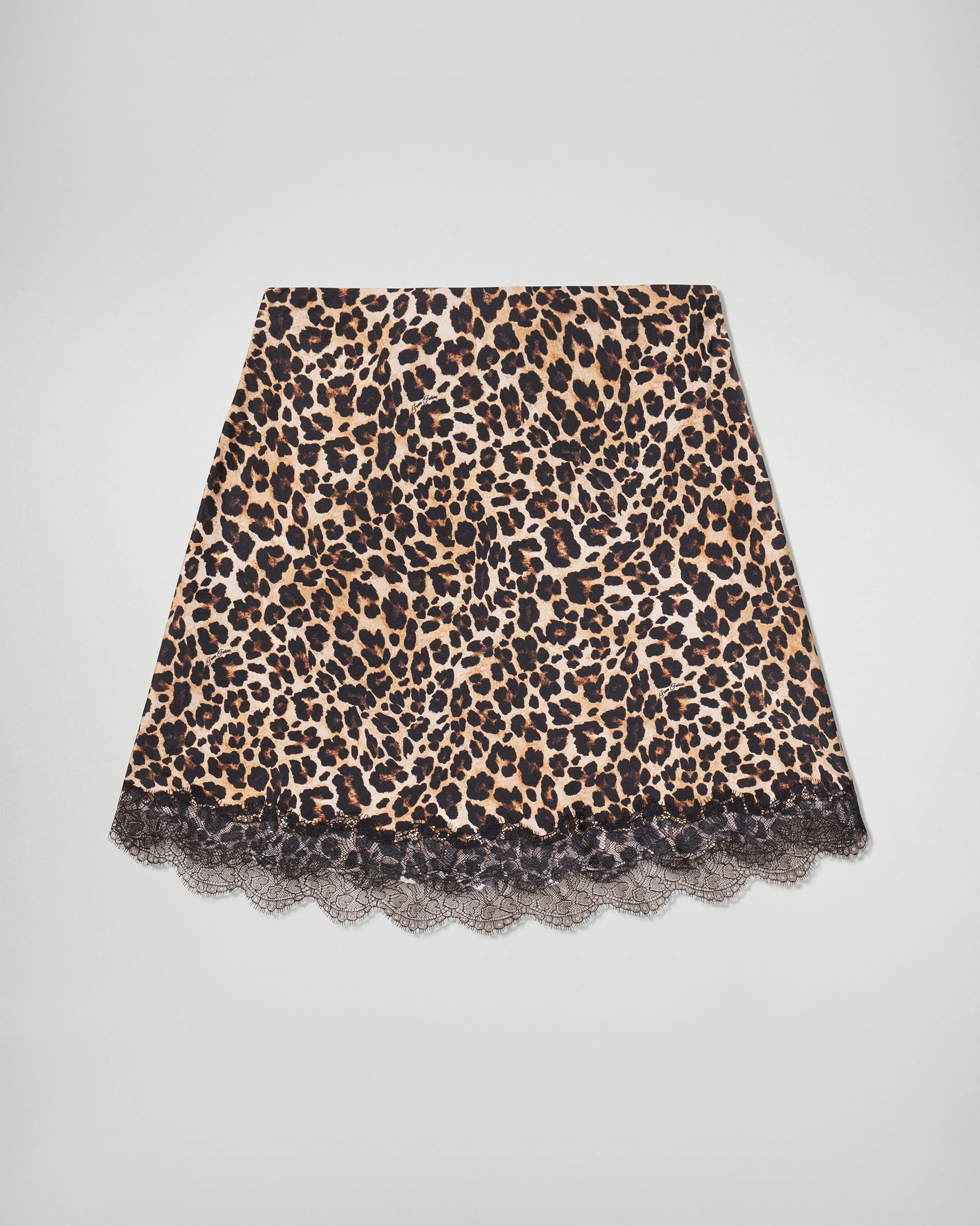 Lace Mini Skirt (H25 / FEMME / Winter Leopard) - Image 5