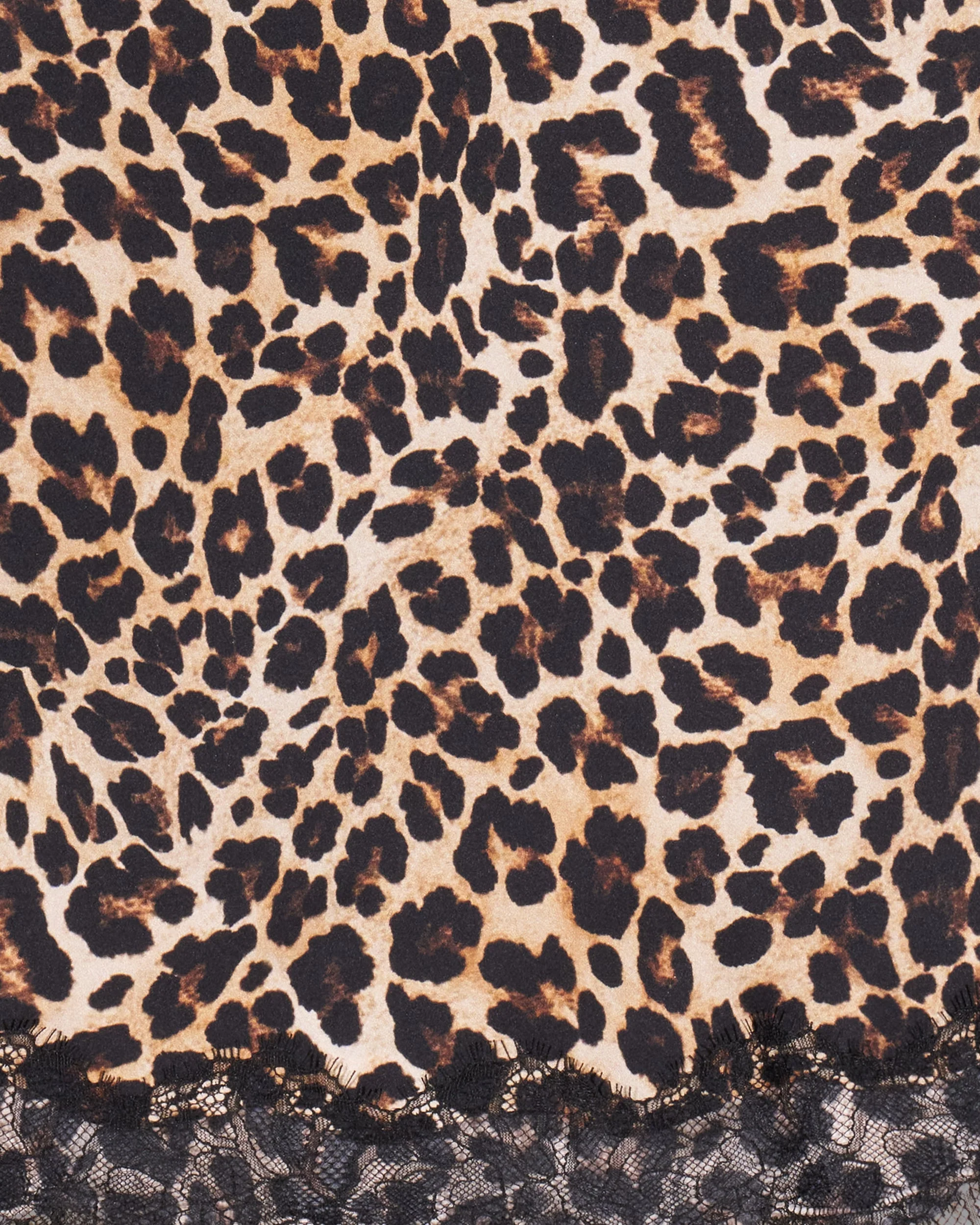 Lace Mini Skirt (H25 / FEMME / Winter Leopard) - Image 6