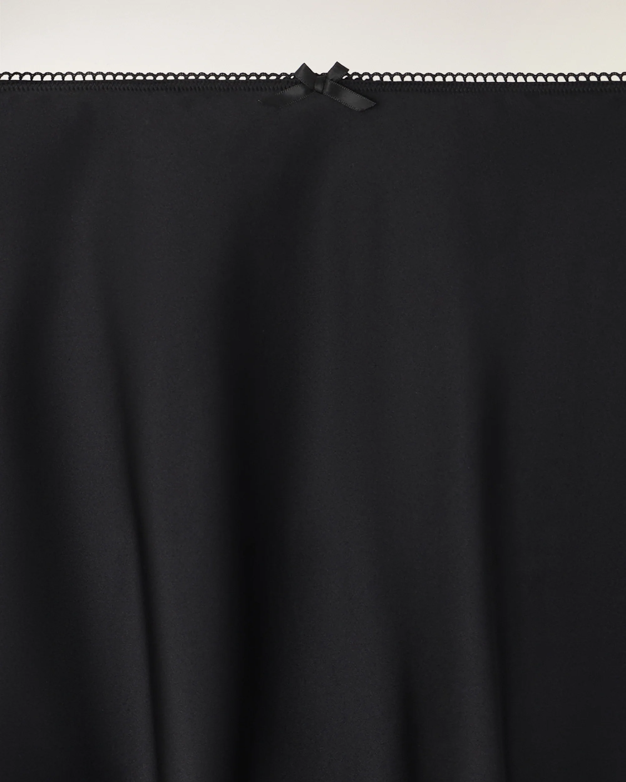 Mini skirt with bow (S26/ FEMME/ Noir) - Image 5