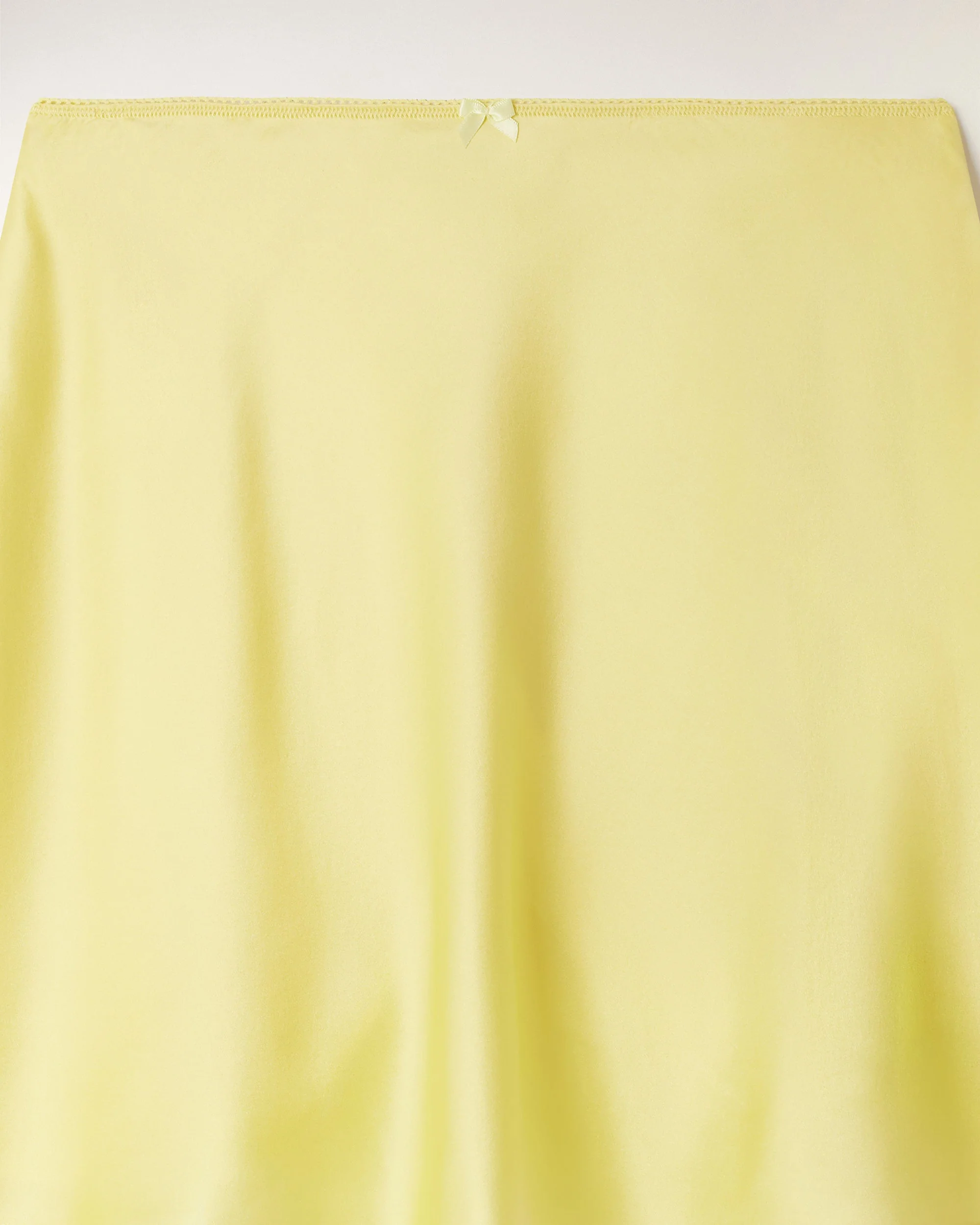 Knot Mini Skirt (PERM / FEMME / Sunset Yellow) - Image 6