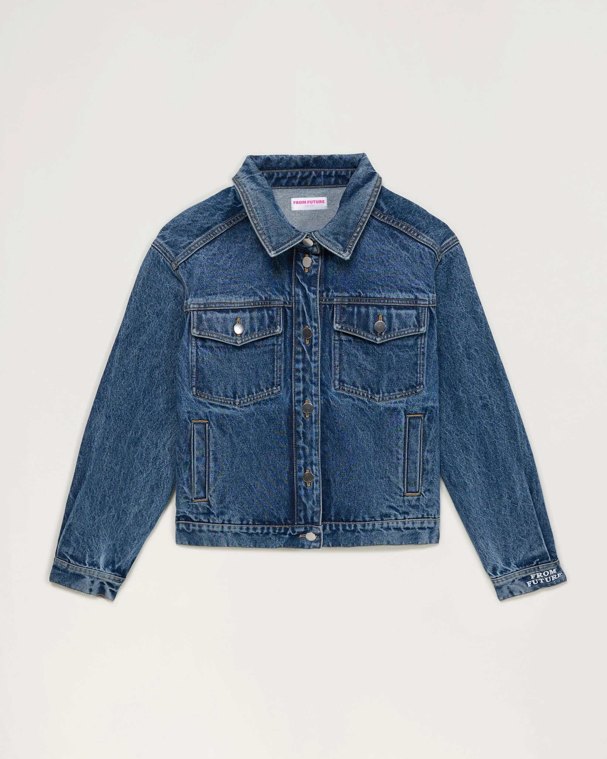 Neon Future Club Jacket (W22 / WOMAN / Dark Blue) - Image 3