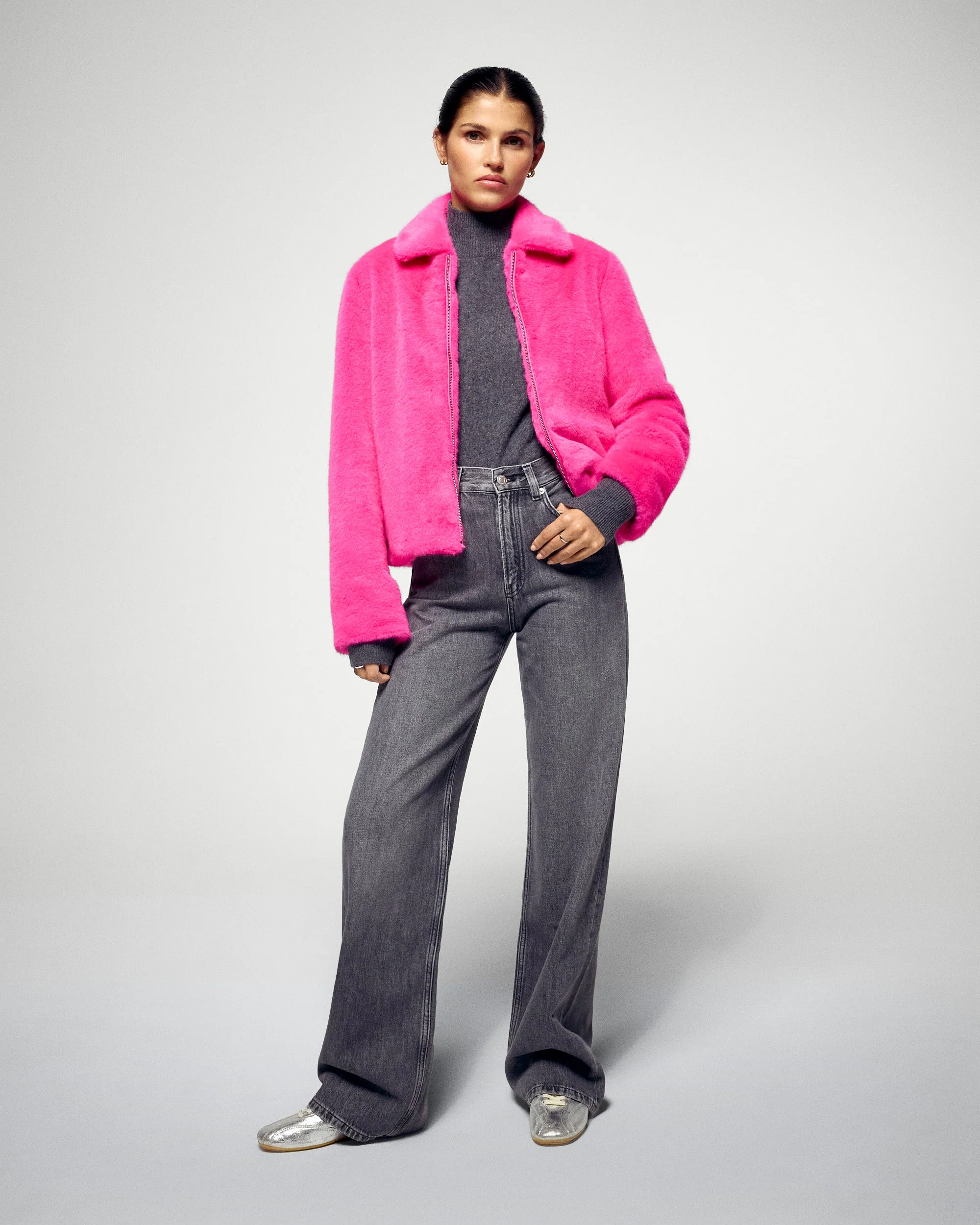 Outerwear Veste (H25 / FEMME / Cosmic Pink) - Image 2