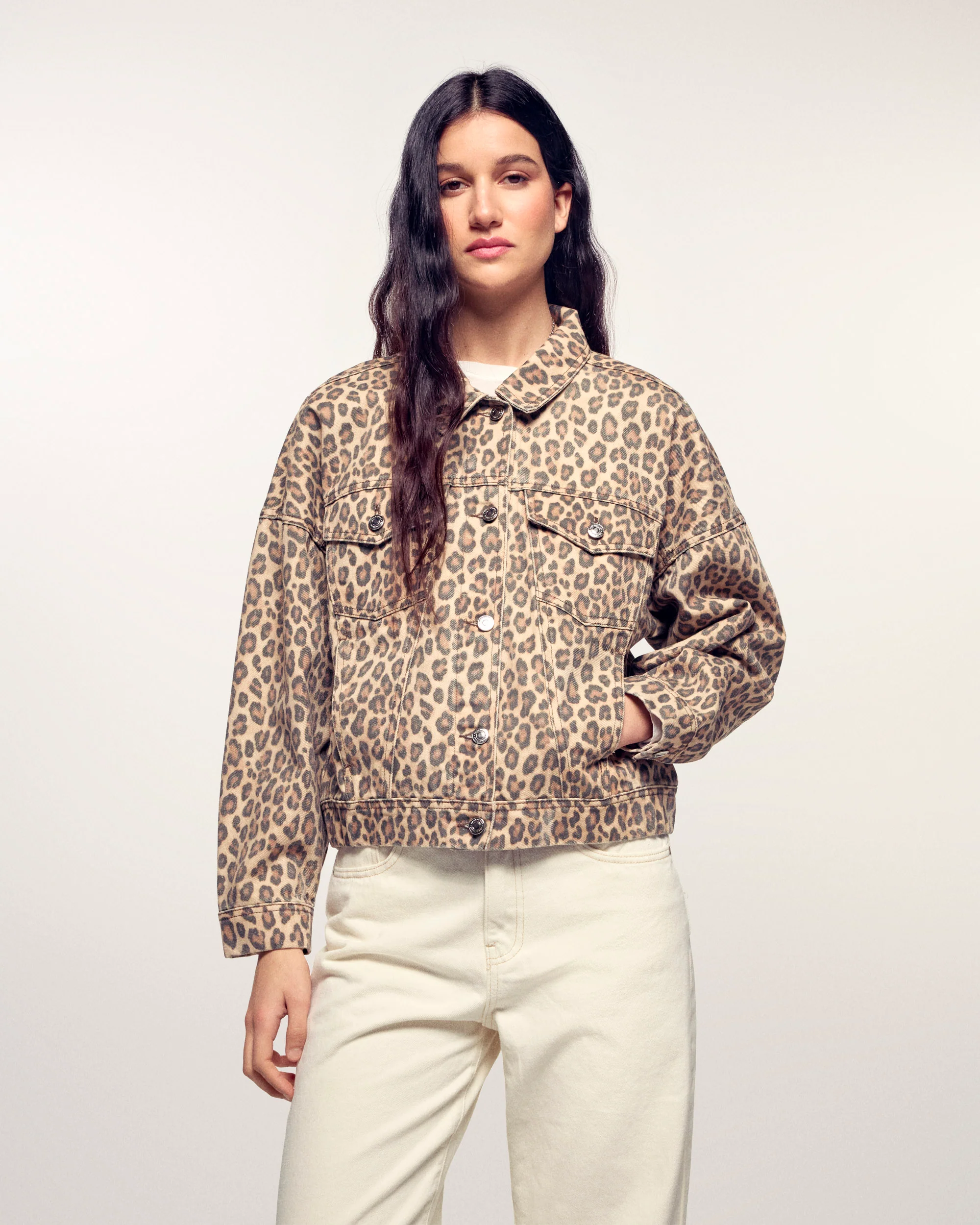 Outerwear Leopard Jacket (S26/ FEMME/ Leopard)
