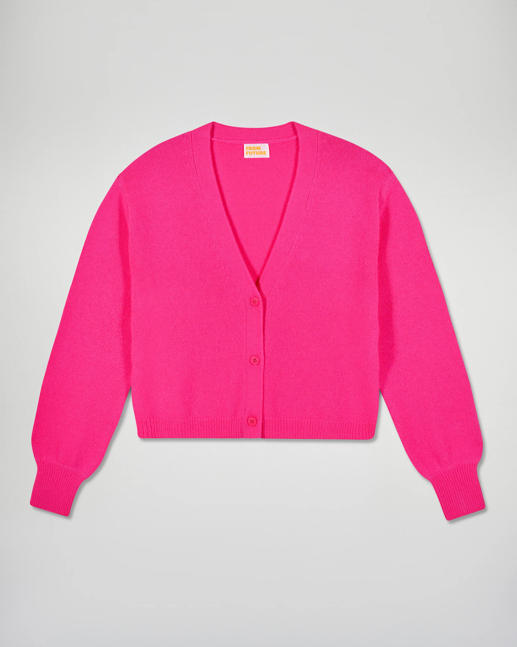 Cardigan sweater (H25 / FEMME / Solar Pink) - Image 5
