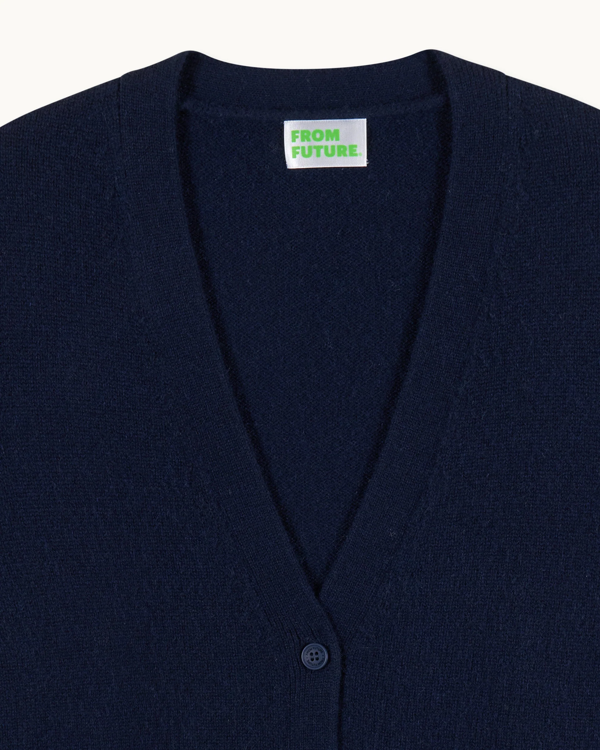 Sweater Cardigan (S25 / WOMEN / Navy) - Image 7