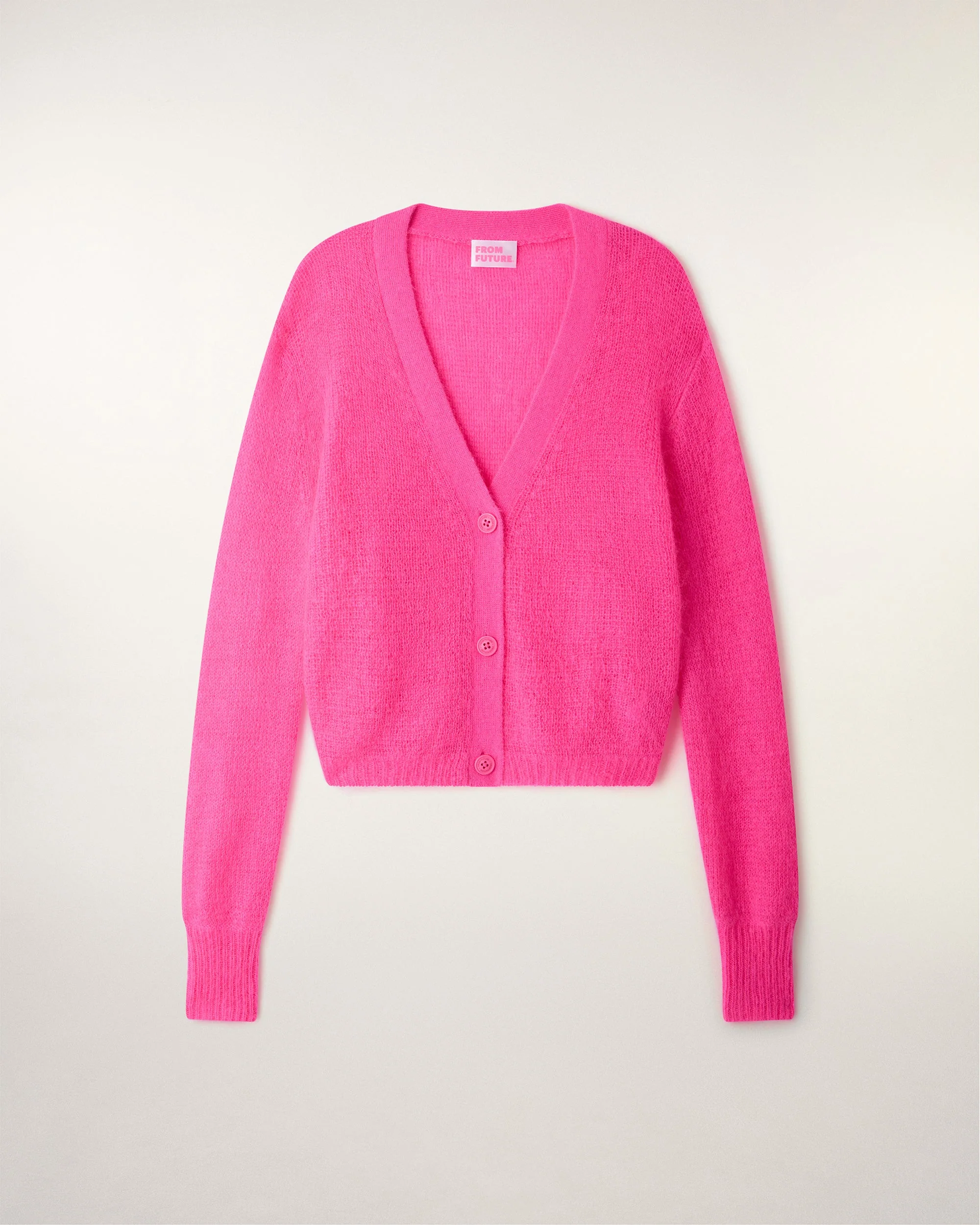 Mohair Cardigan (S26 / FEMME / Love pink) - Image 6