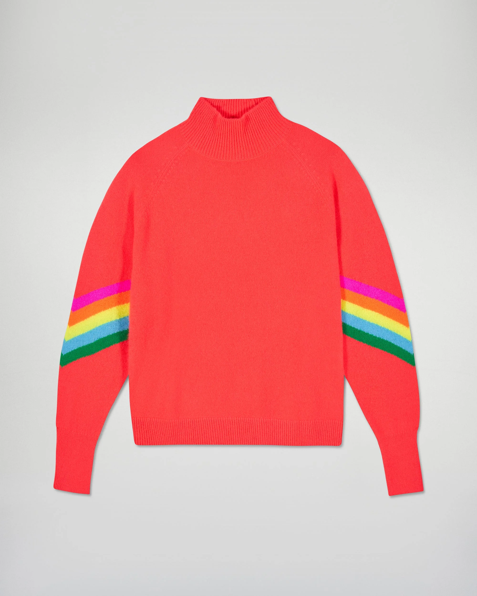 Mock Neck Sweater (H25 / FEMME / Cosmic Coral) - Image 5