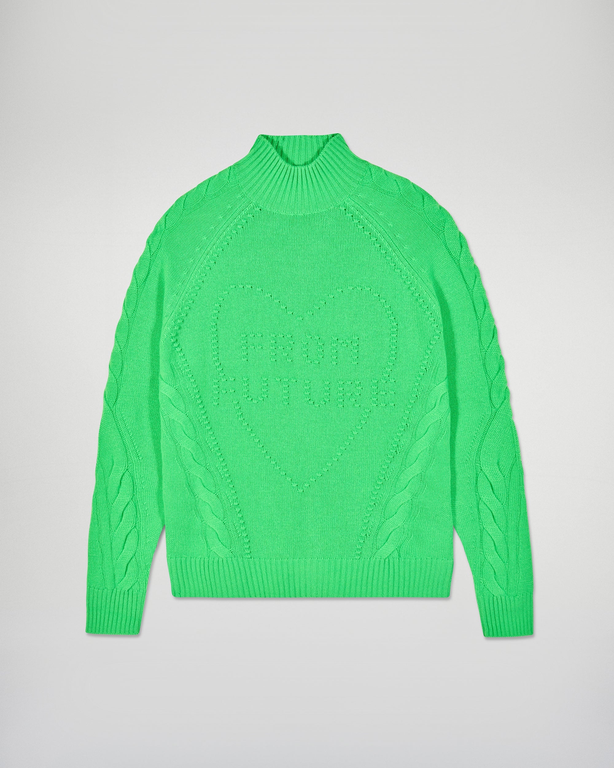 Mock Neck Sweater (H25 / FEMME / Cosmic Green) - Image 5