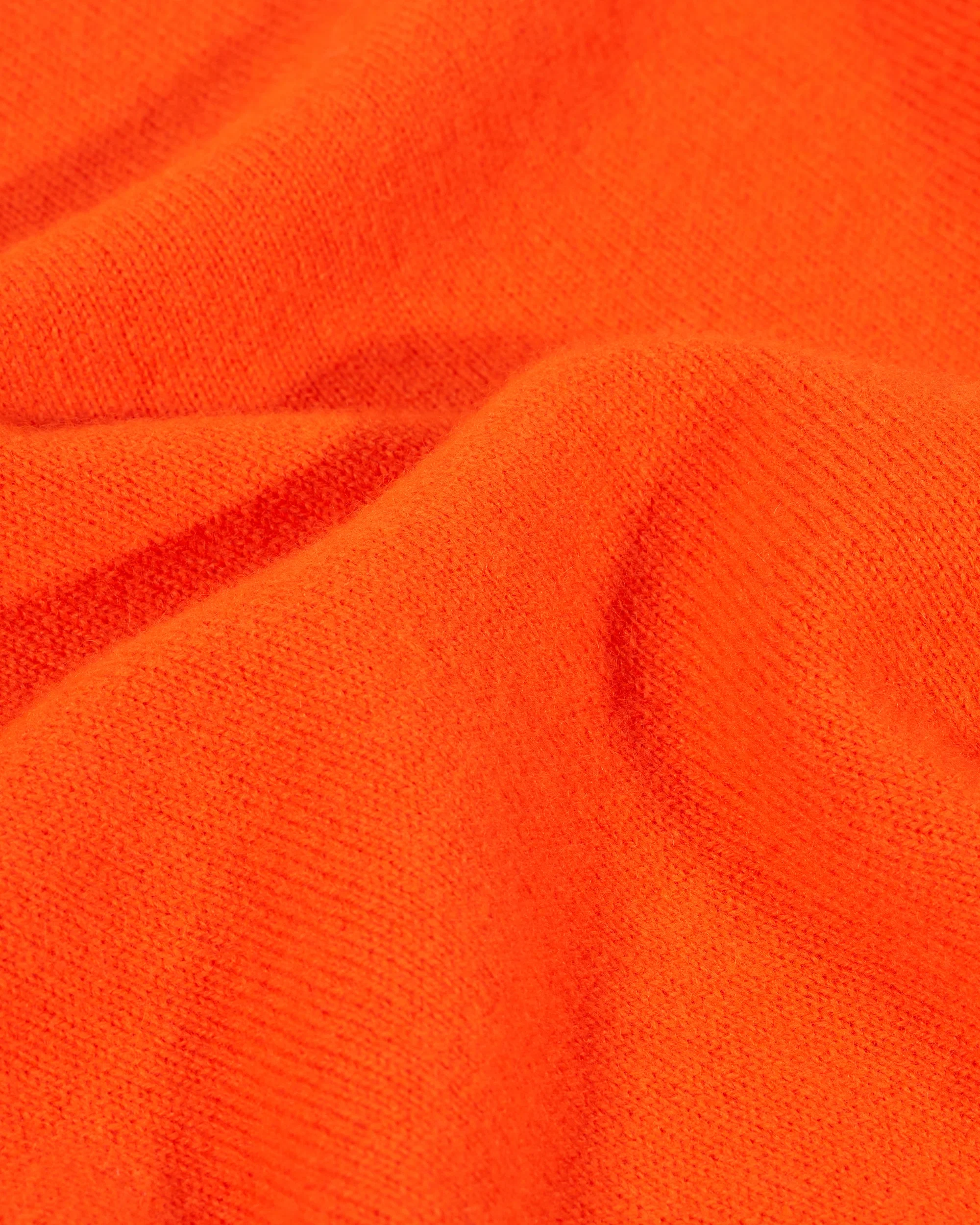 Mock Neck Sweater with Stripes (H25 / FEMME / Golden Orange) - Image 7
