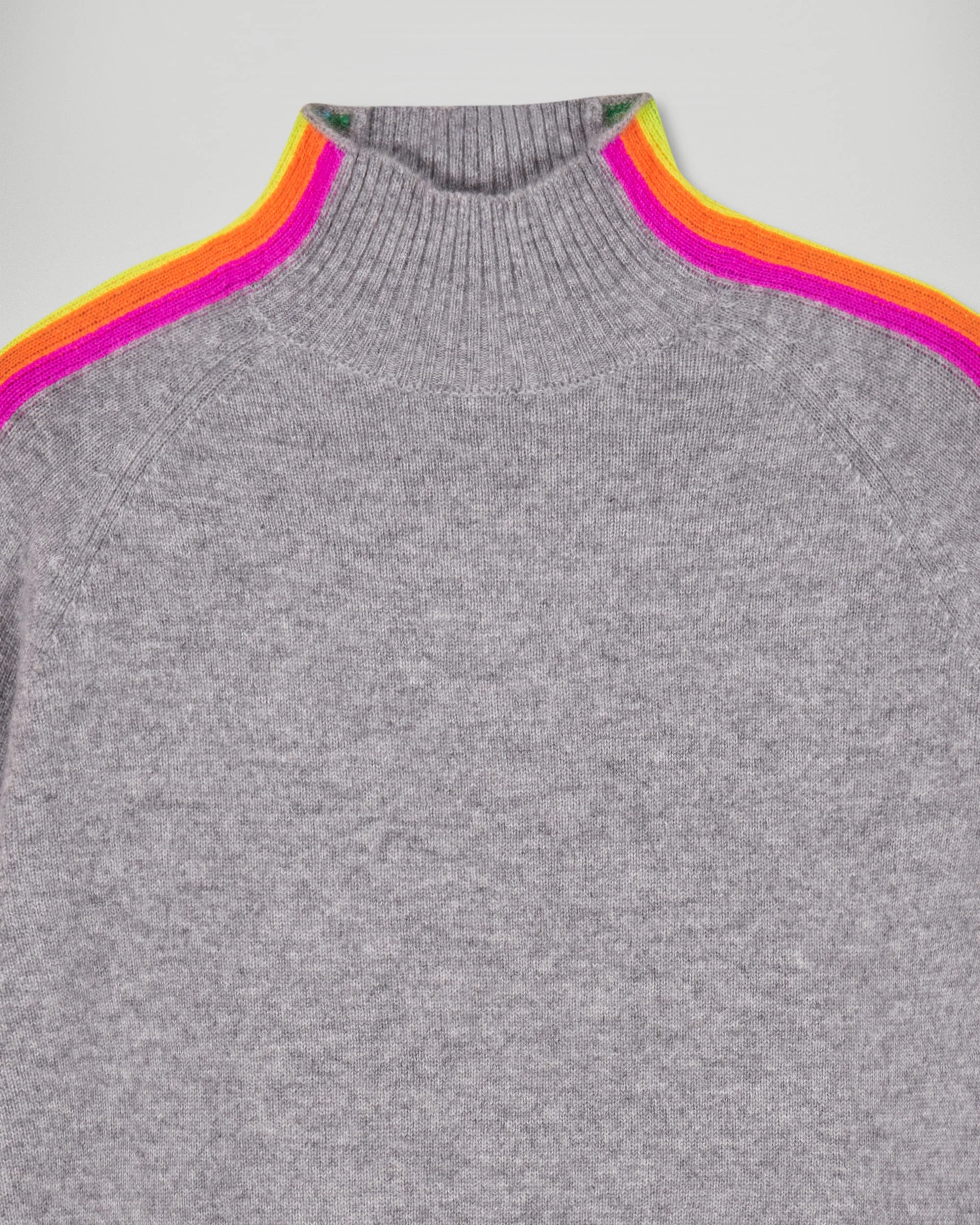 Mock Neck Sweater (H25 / FEMME / Dark Heather Gray) - Image 6