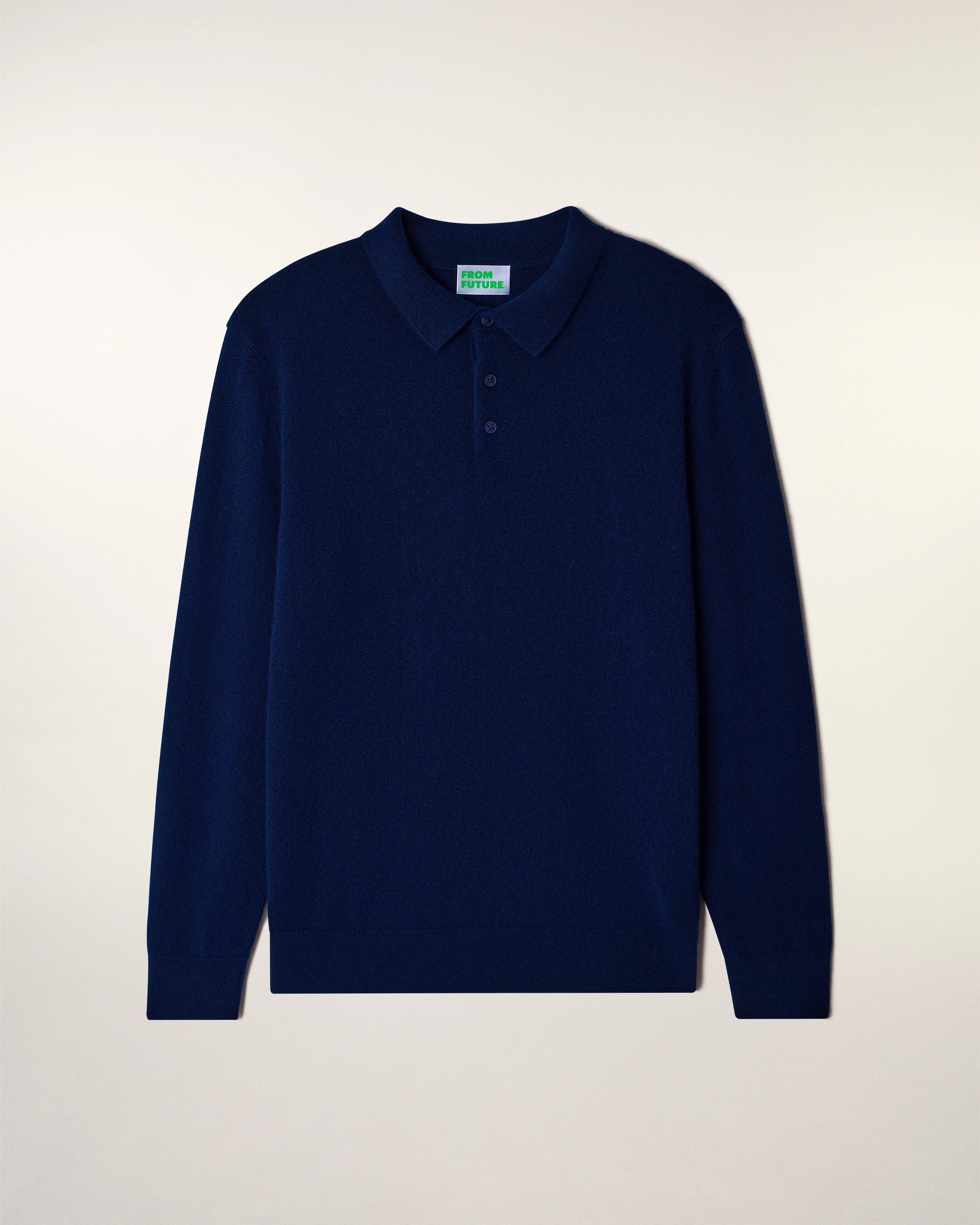 Polo Neck Sweater (S26 / MEN / Navy) - Image 5