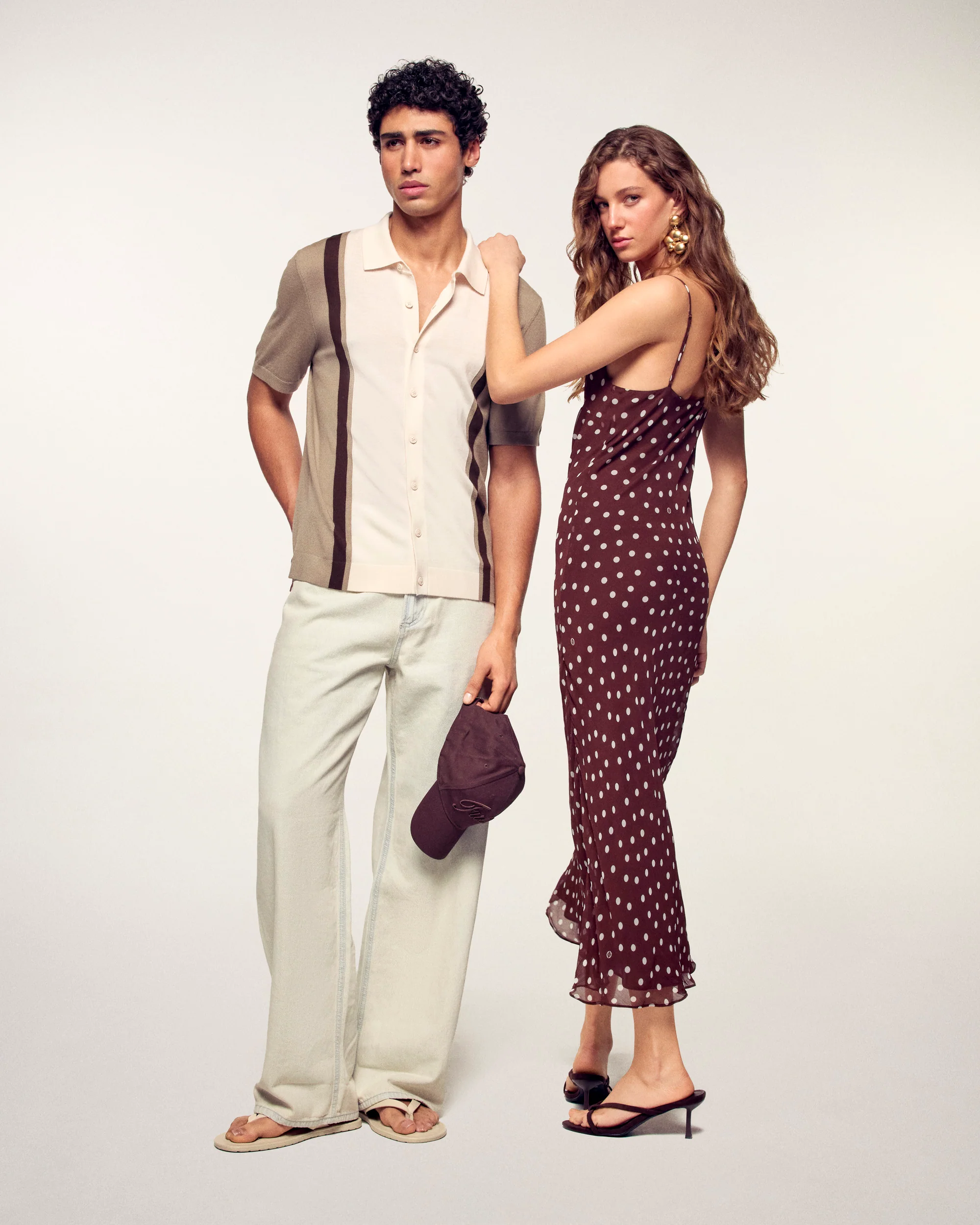 Short-Sleeve Polo Sweater (S26 / HOMME/ Sable / RWS) - Image 5