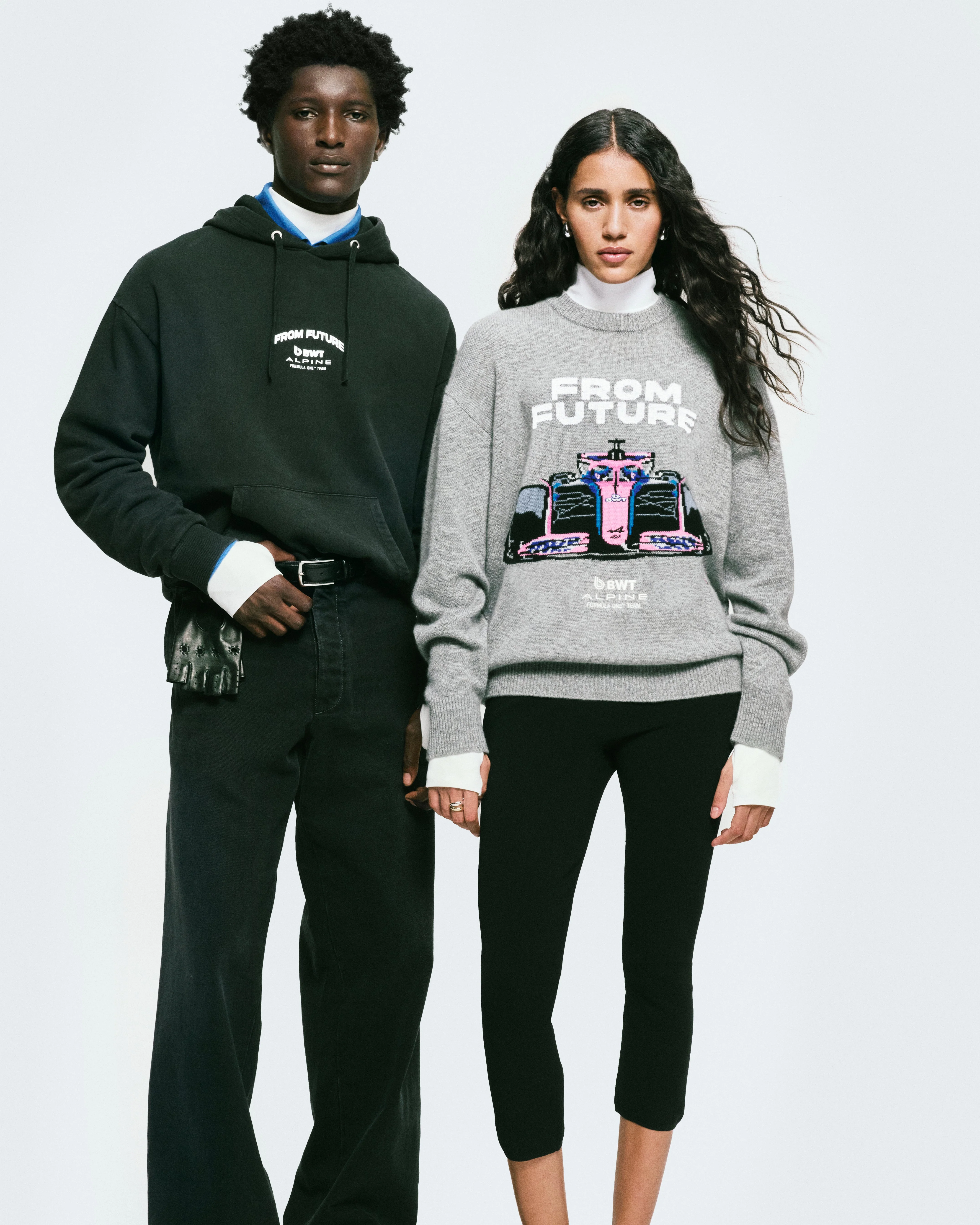 Crewneck Sweater Alpine (H25 / WOMEN / Dark Heather Gray) - Image 7