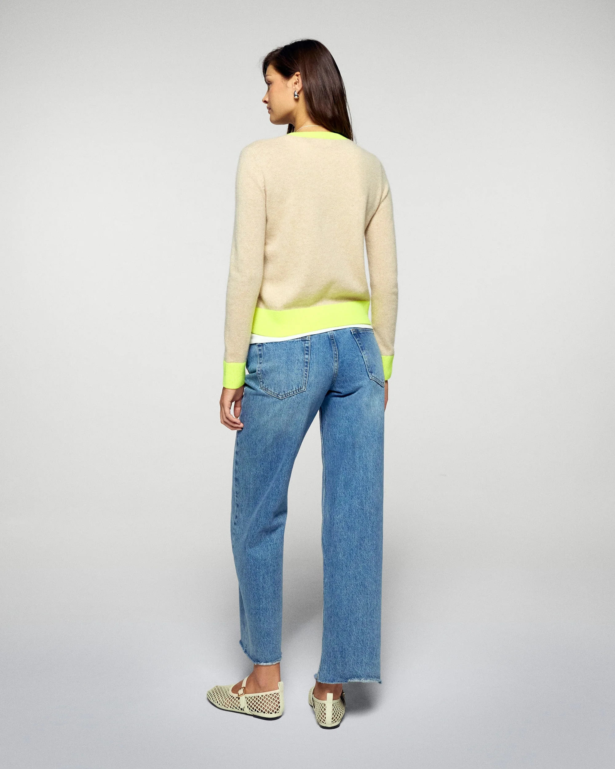 Crewneck Sweater (H25 / FEMME / Heather Beige) - Image 4