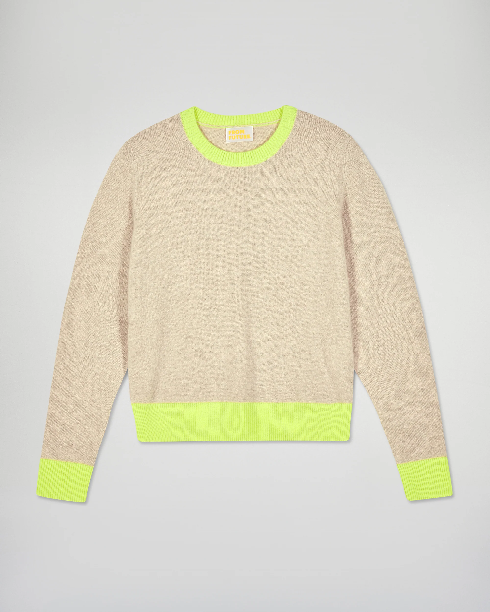 Crewneck Sweater (H25 / FEMME / Heather Beige) - Image 5