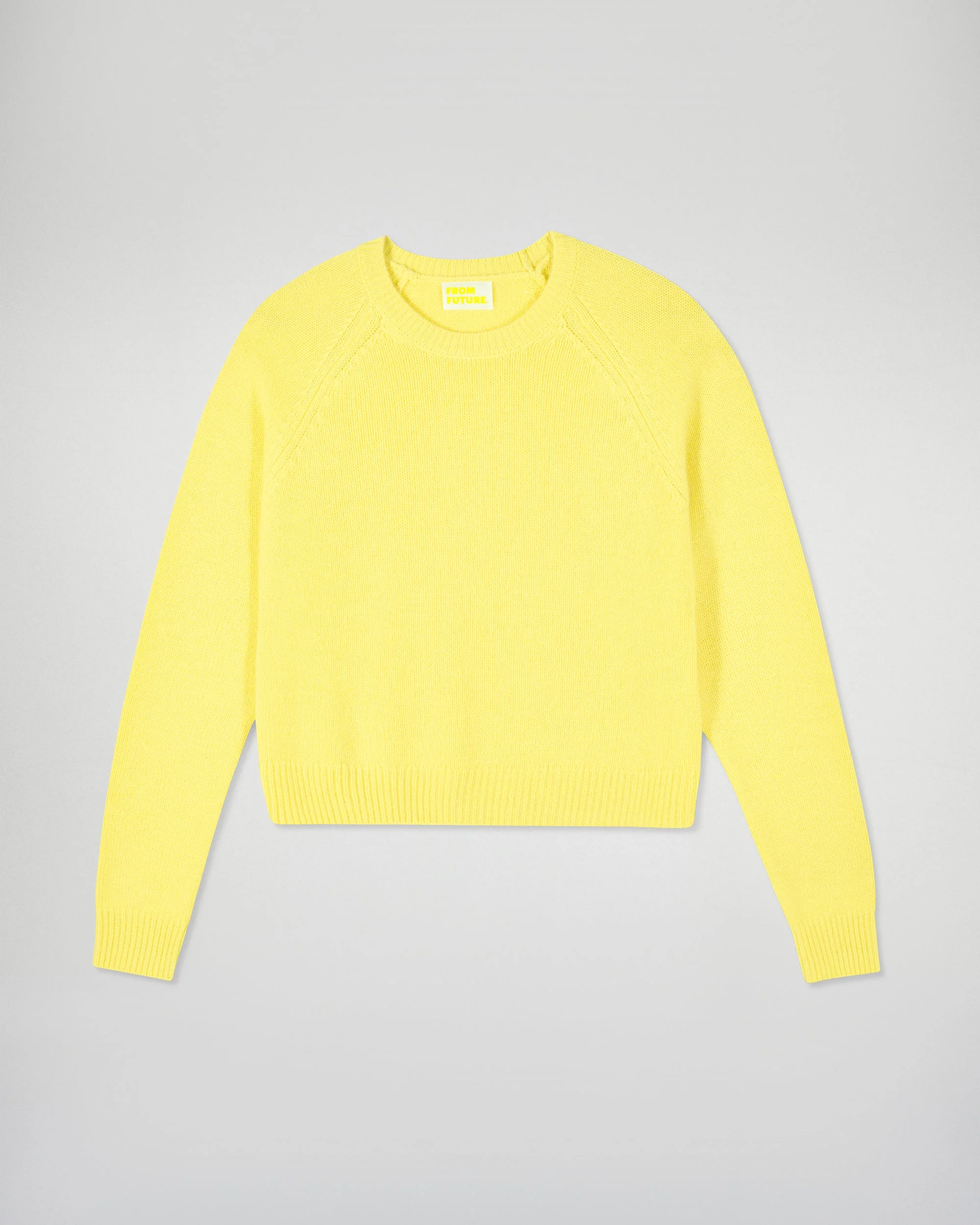 Crewneck Sweater (H25 / FEMME / Creamy Yellow) - Image 5
