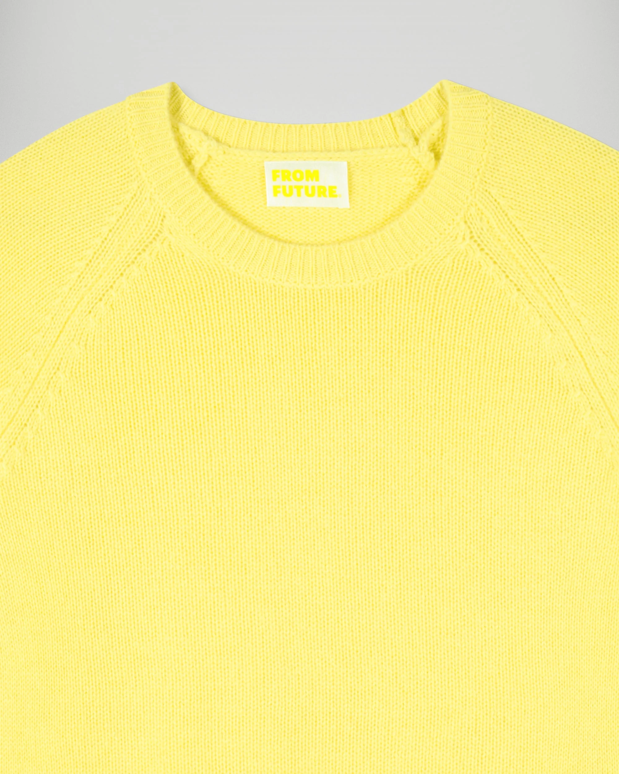 Crewneck Sweater (H25 / FEMME / Creamy Yellow) - Image 6