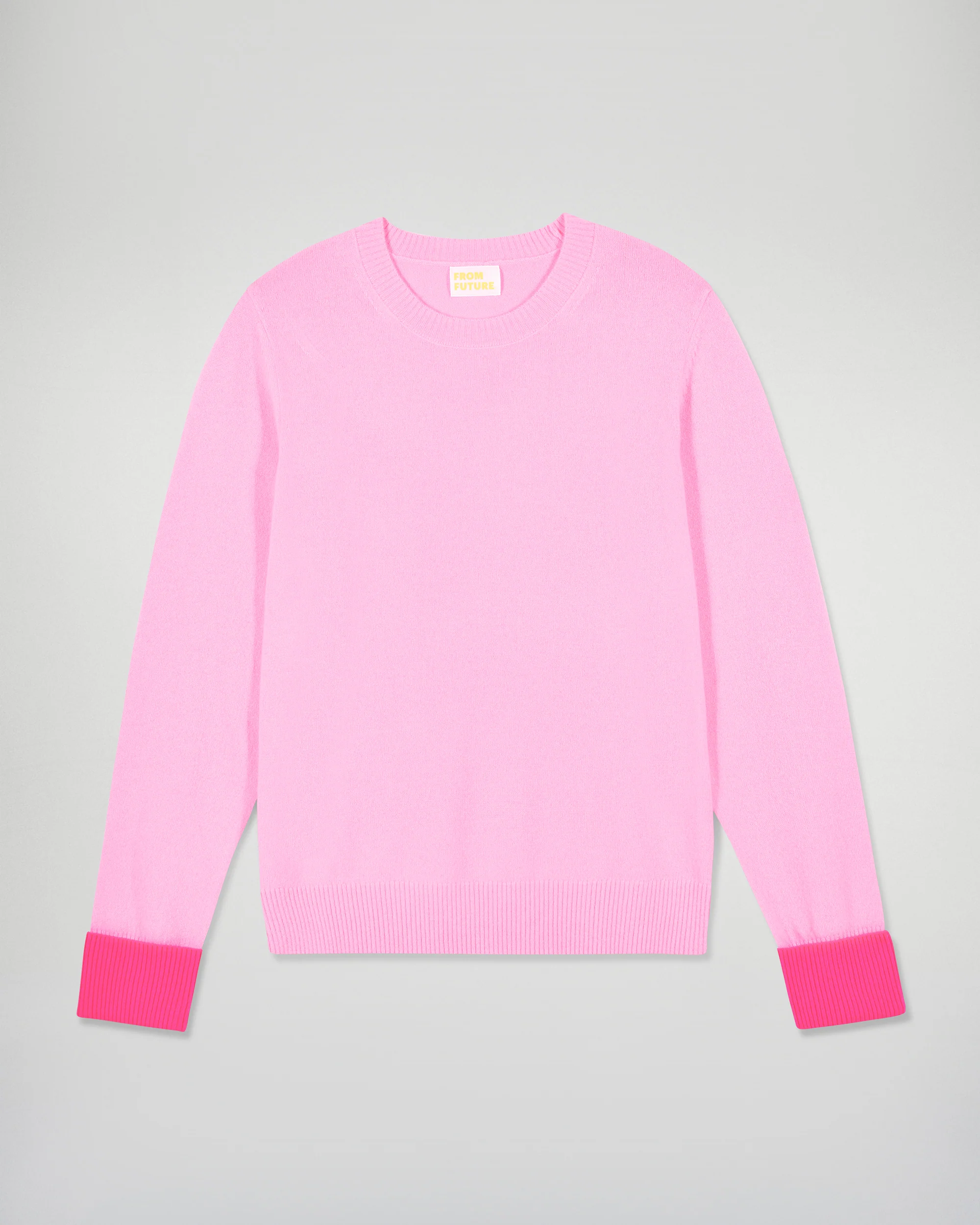 Crew Neck Sweater (H25 / FEMME / Fantasy Pink) - Image 5