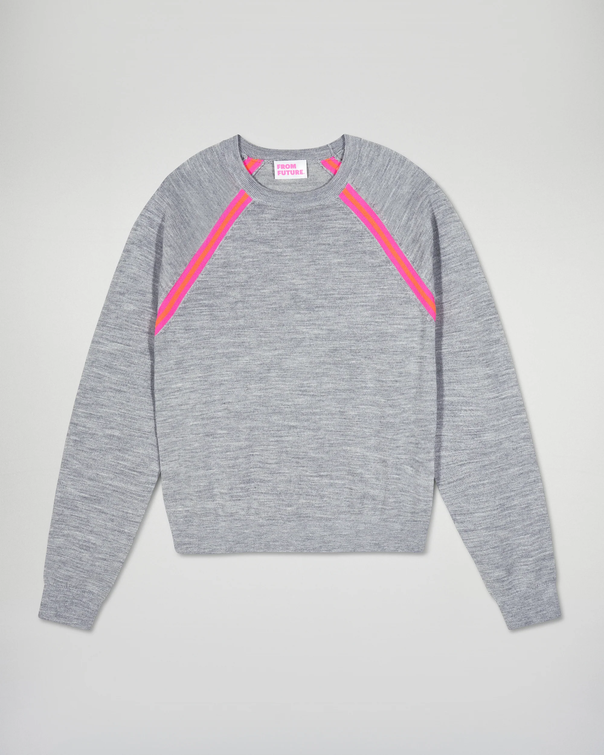 Crewneck Sweater (H25 / WOMEN / Dark Heather Gray / RWS) - Image 5