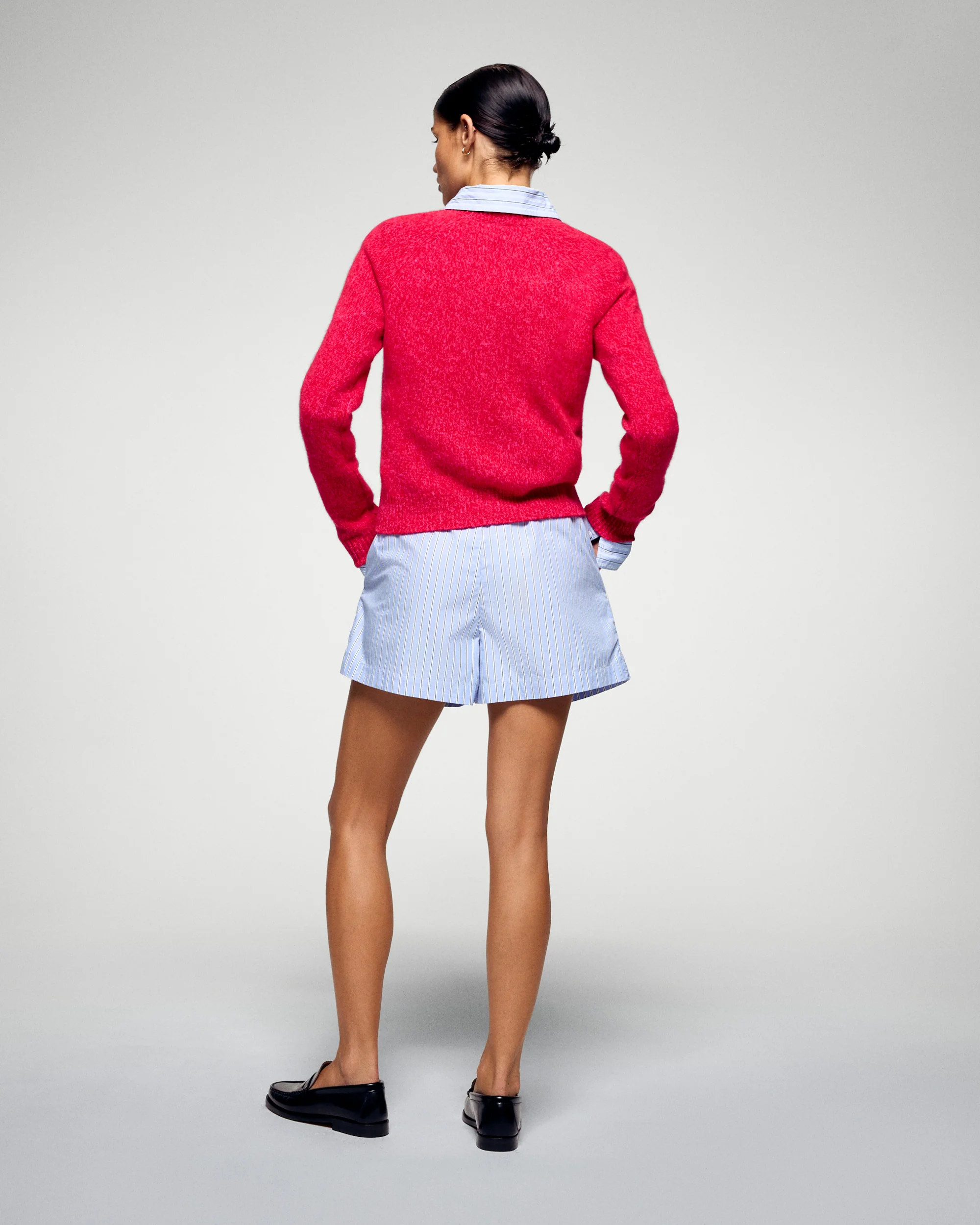 Crewneck Sweater (H25 / WOMEN / Scarlett Passion) - Image 4