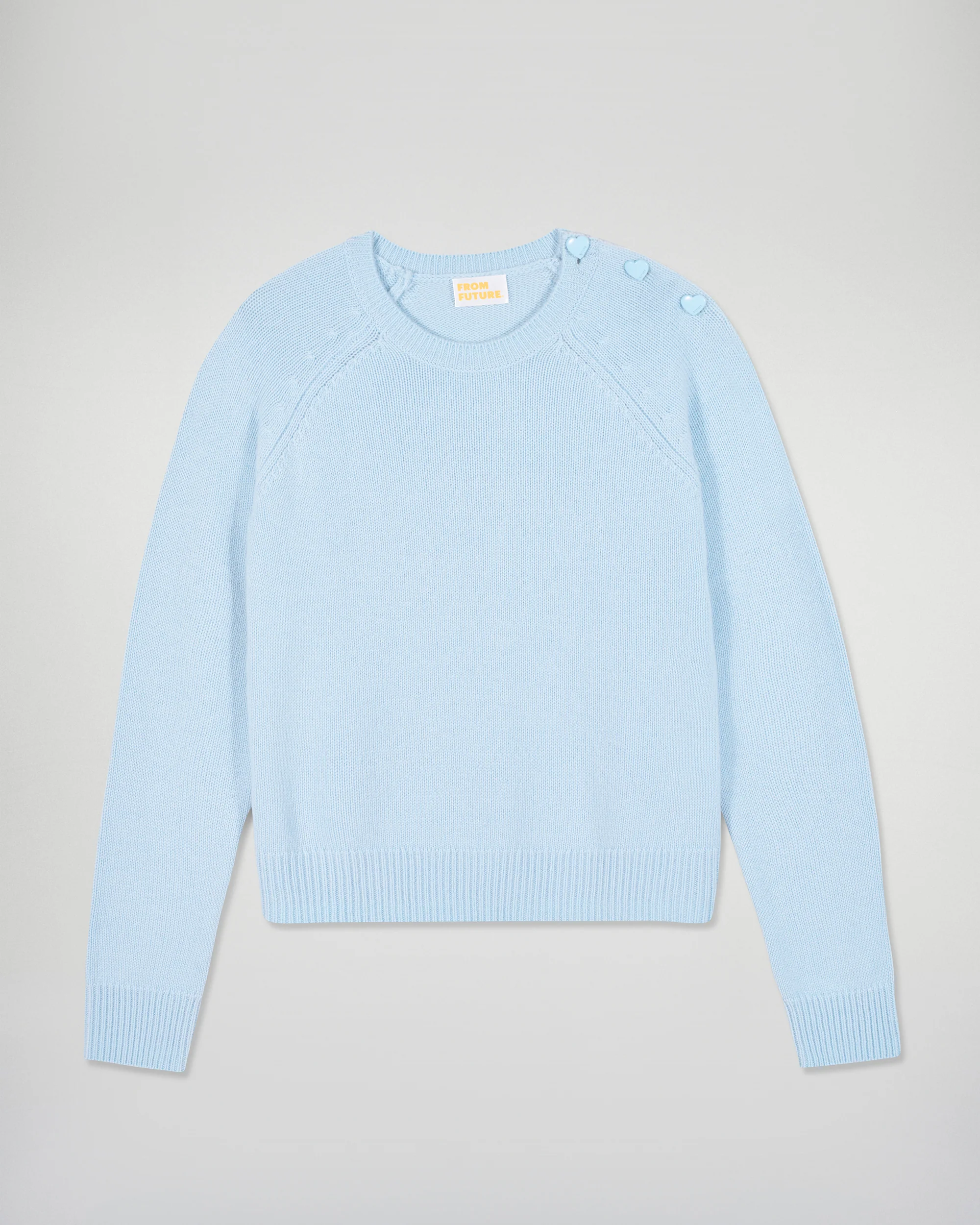 Crewneck Sweater (H25 / WOMEN / Smooth Blue) - Image 6