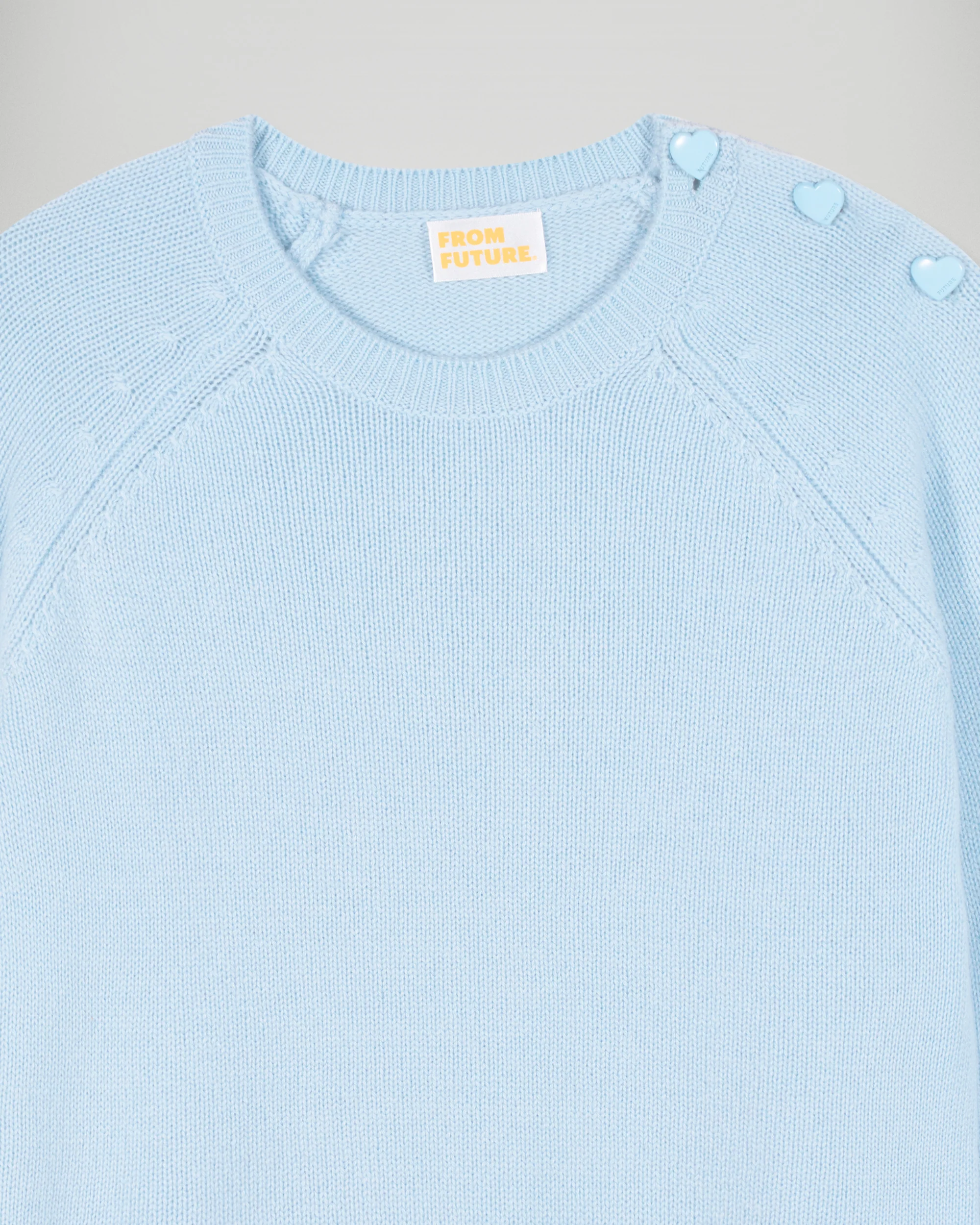 Crewneck Sweater (H25 / WOMEN / Smooth Blue) - Image 7