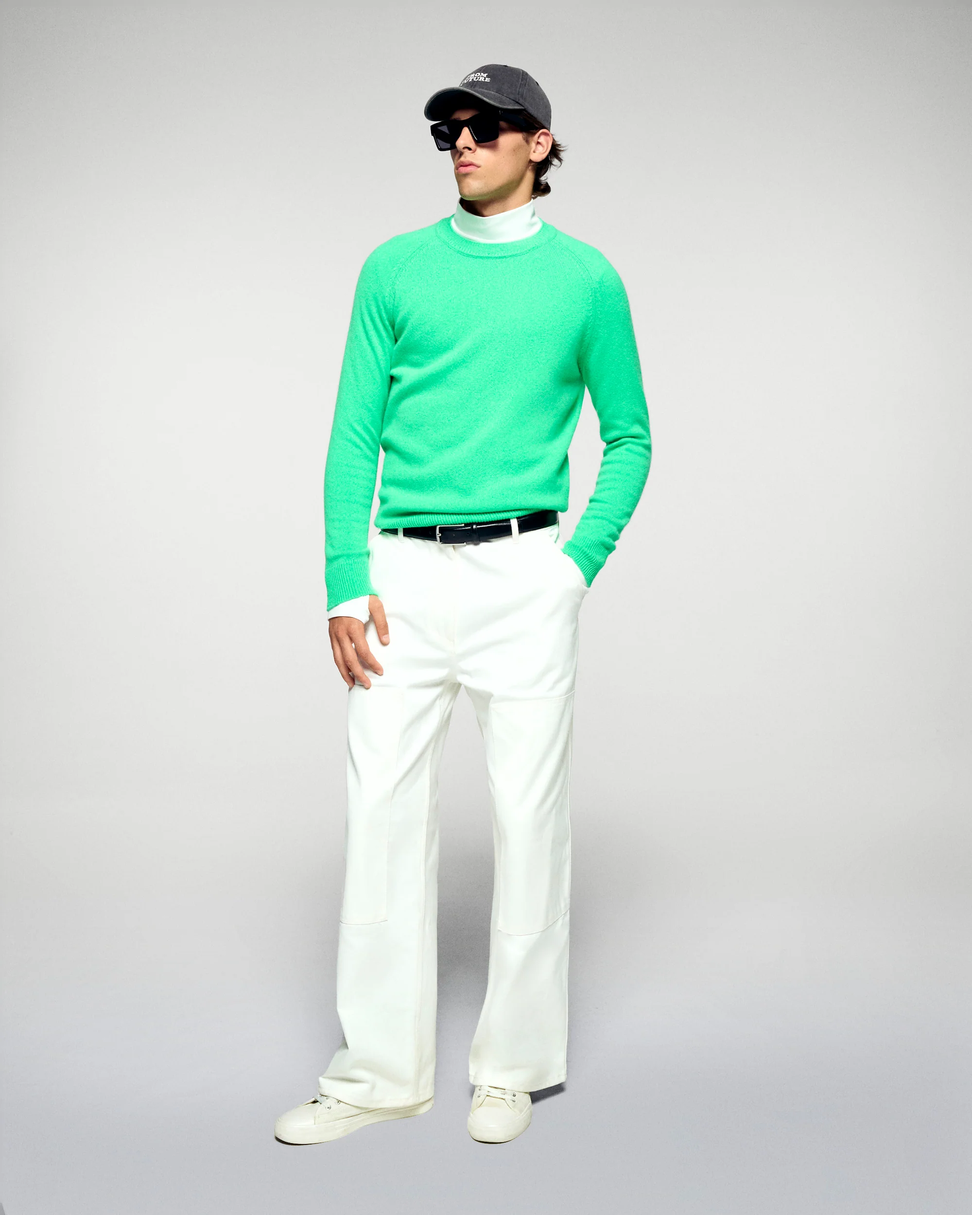 Crewneck Sweater (H25 / MEN / Cosmic Green) - Image 3