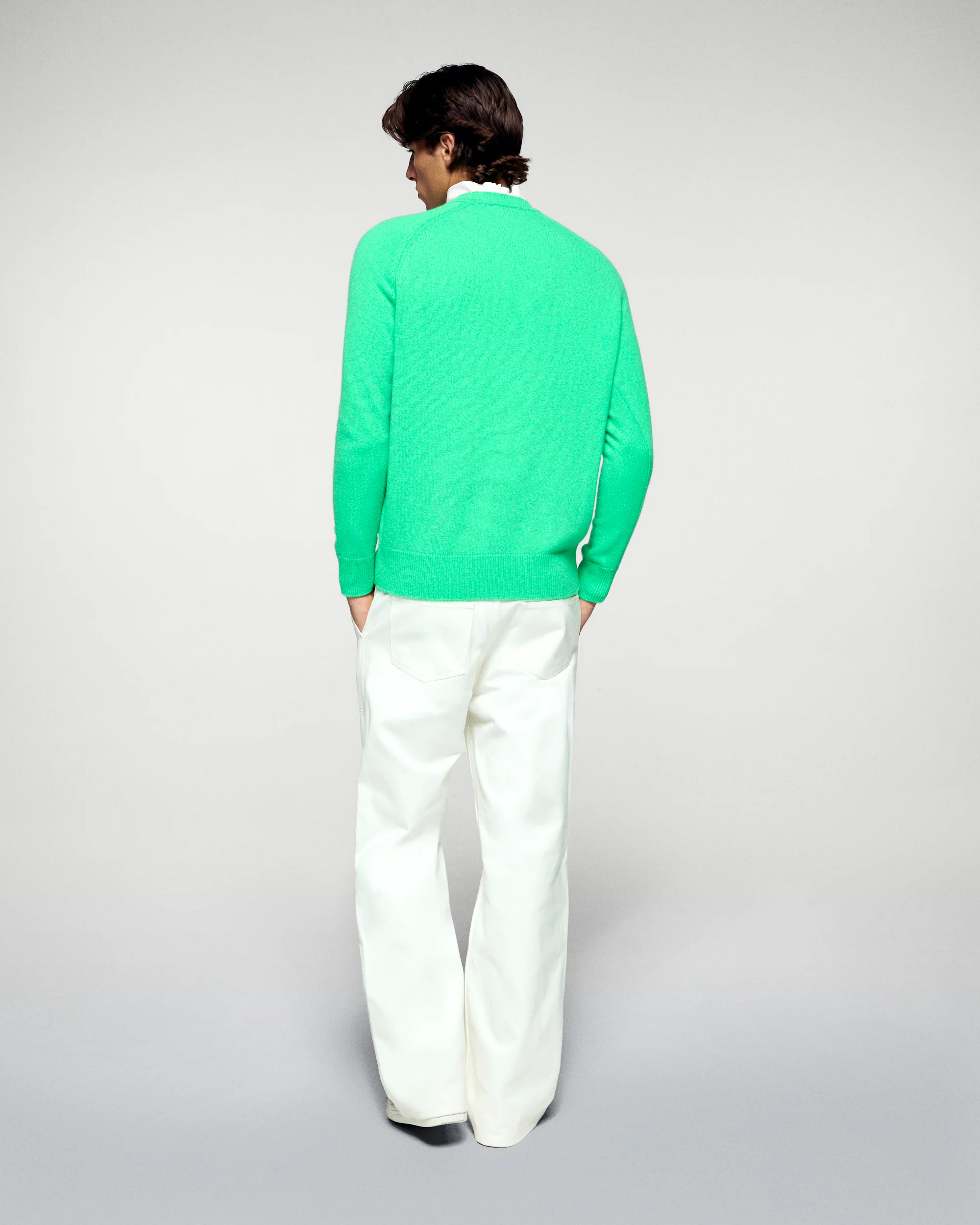 Crewneck Sweater (H25 / MEN / Cosmic Green) - Image 4