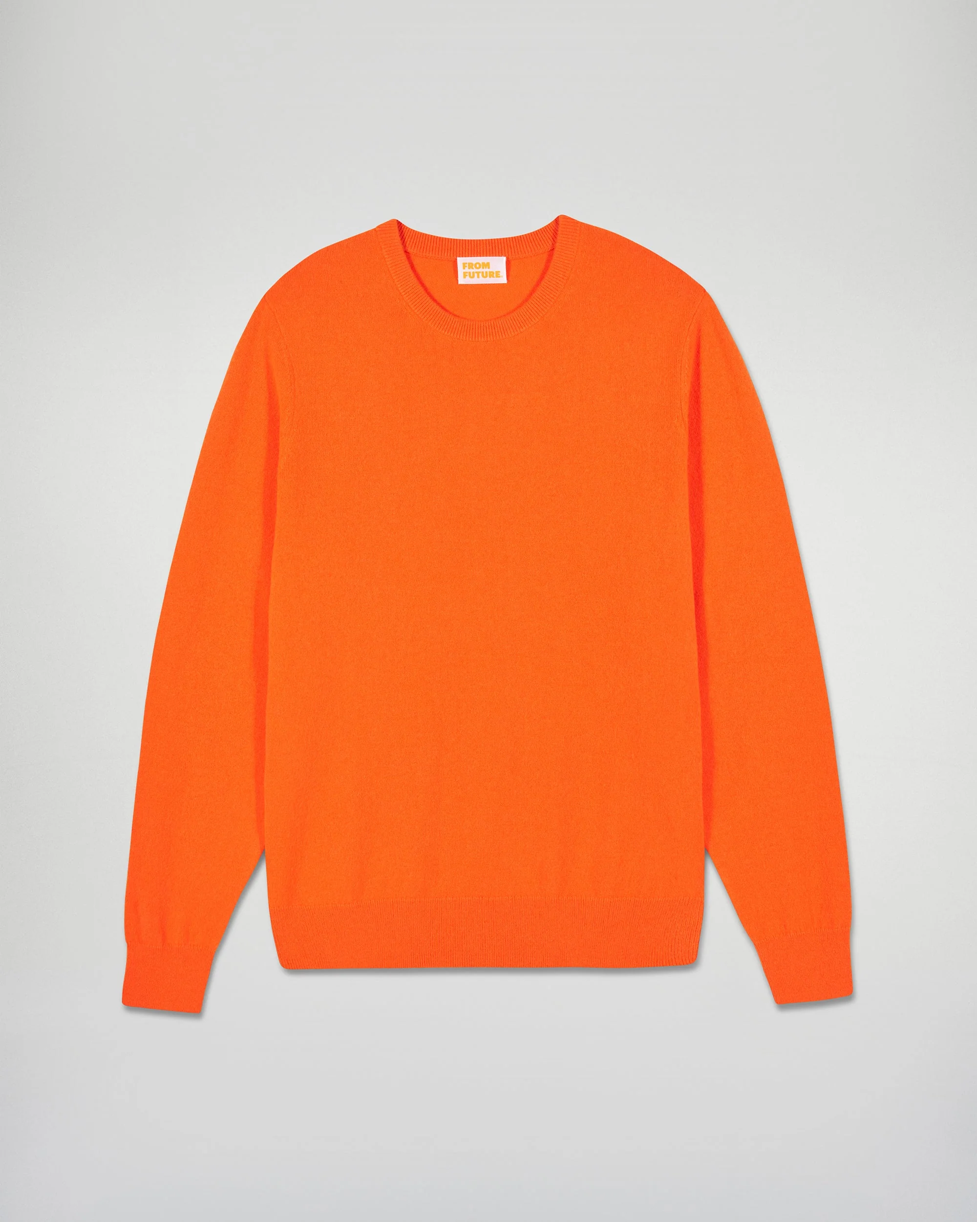 Basic Crewneck Sweater (H25 / HOMME / Golden Orange)
