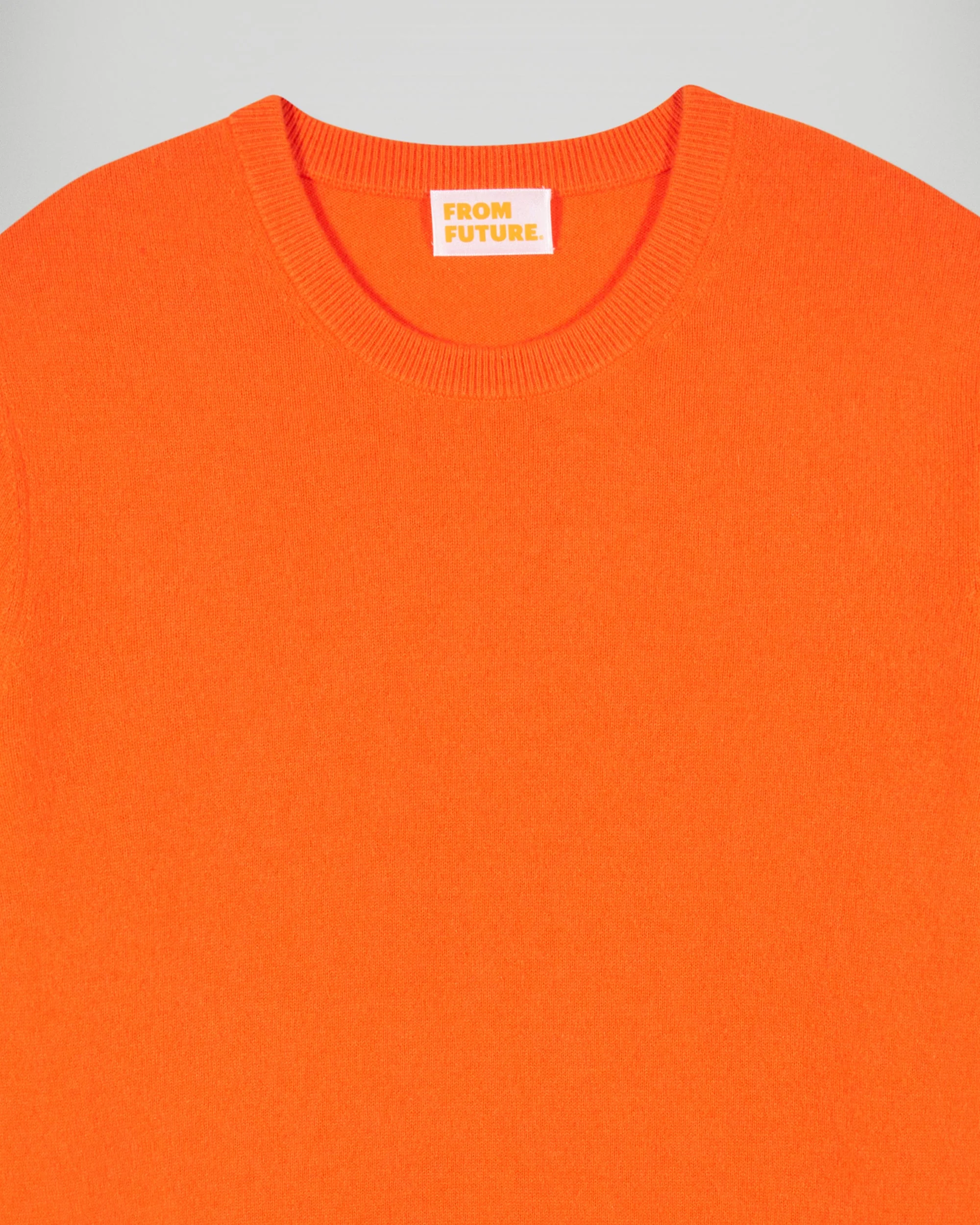 Basic Crewneck Sweater (H25 / HOMME / Golden Orange) - Image 2