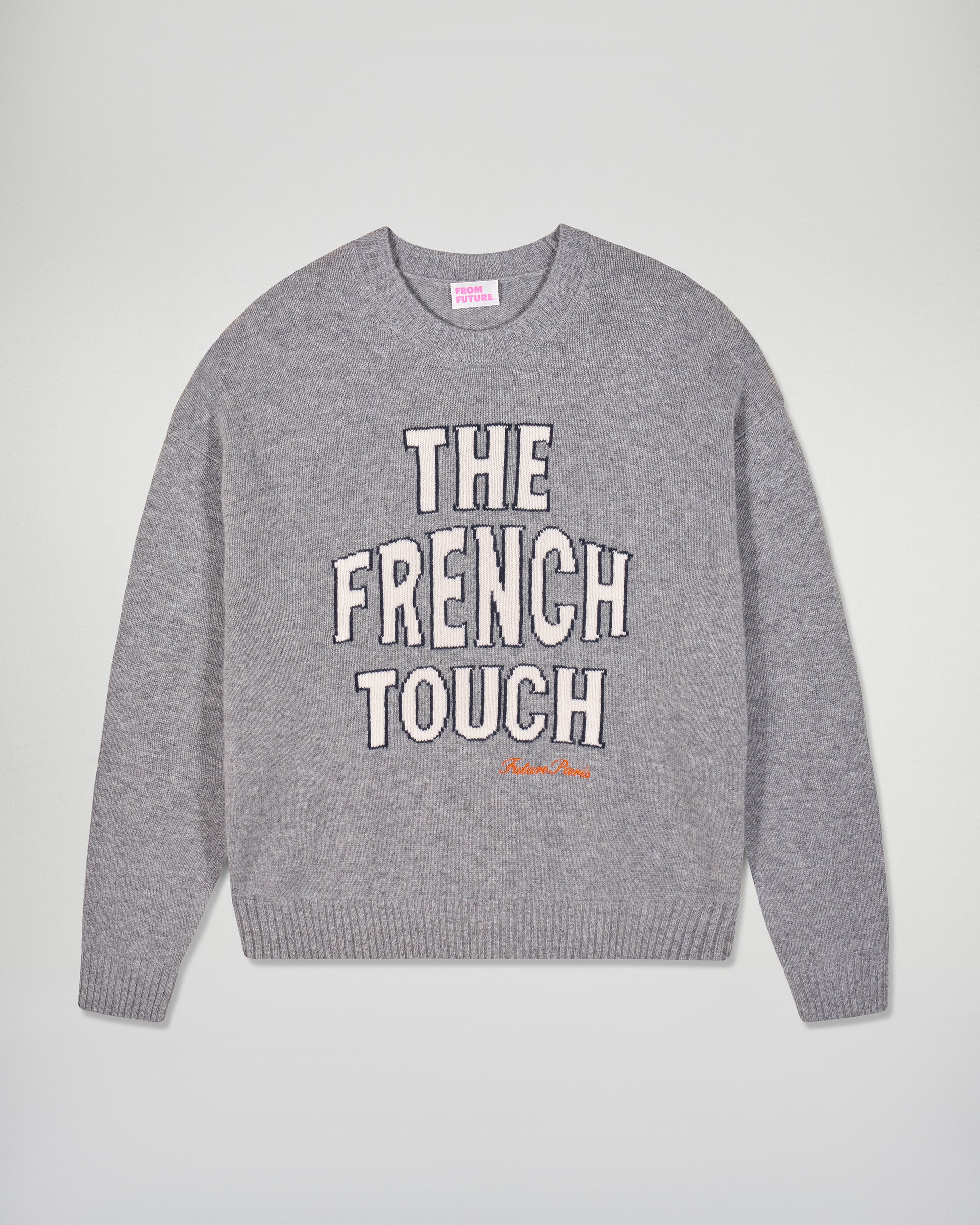 Crew Neck Sweater (H25 / HOMME / Dark Heather Gray) - Image 6