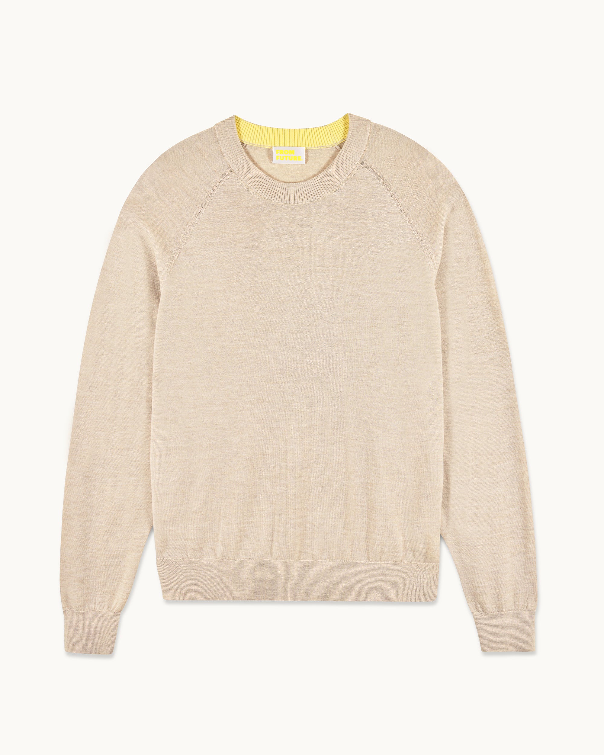 Crewneck Sweater (S25 / MEN / Heather Beige) - Image 5