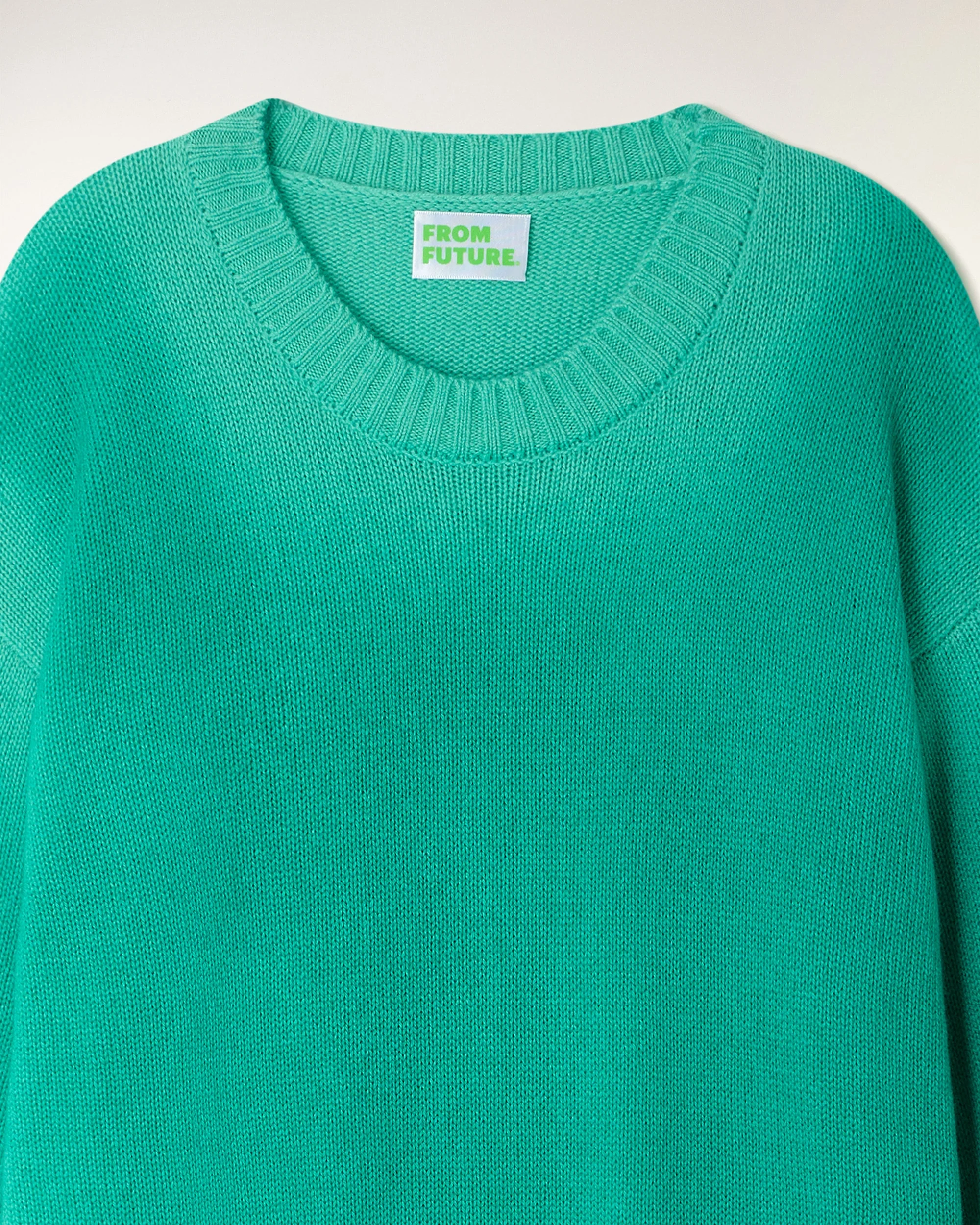 Crewneck Sweater (S26 / FEMME / Acid Green Spray) - Image 6