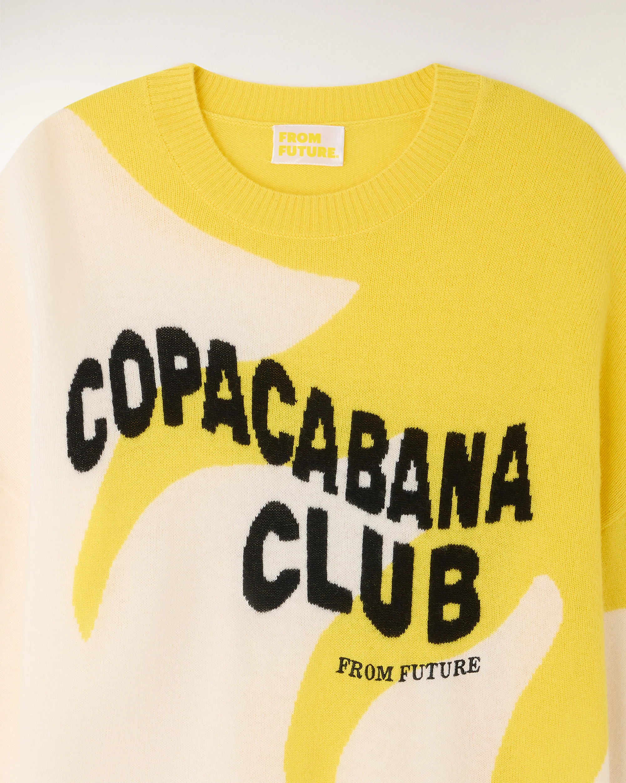 "Copacabana Club" Crewneck Sweater (S26/ FEMME/ Ecru) - Image 10