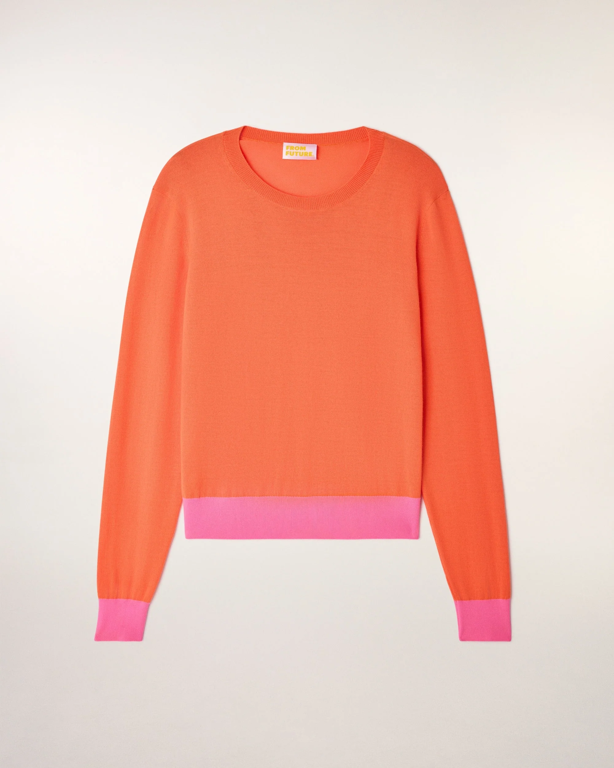 Crewneck Sweater (S26/ FEMME/ Fire Orange / RWS) - Image 5