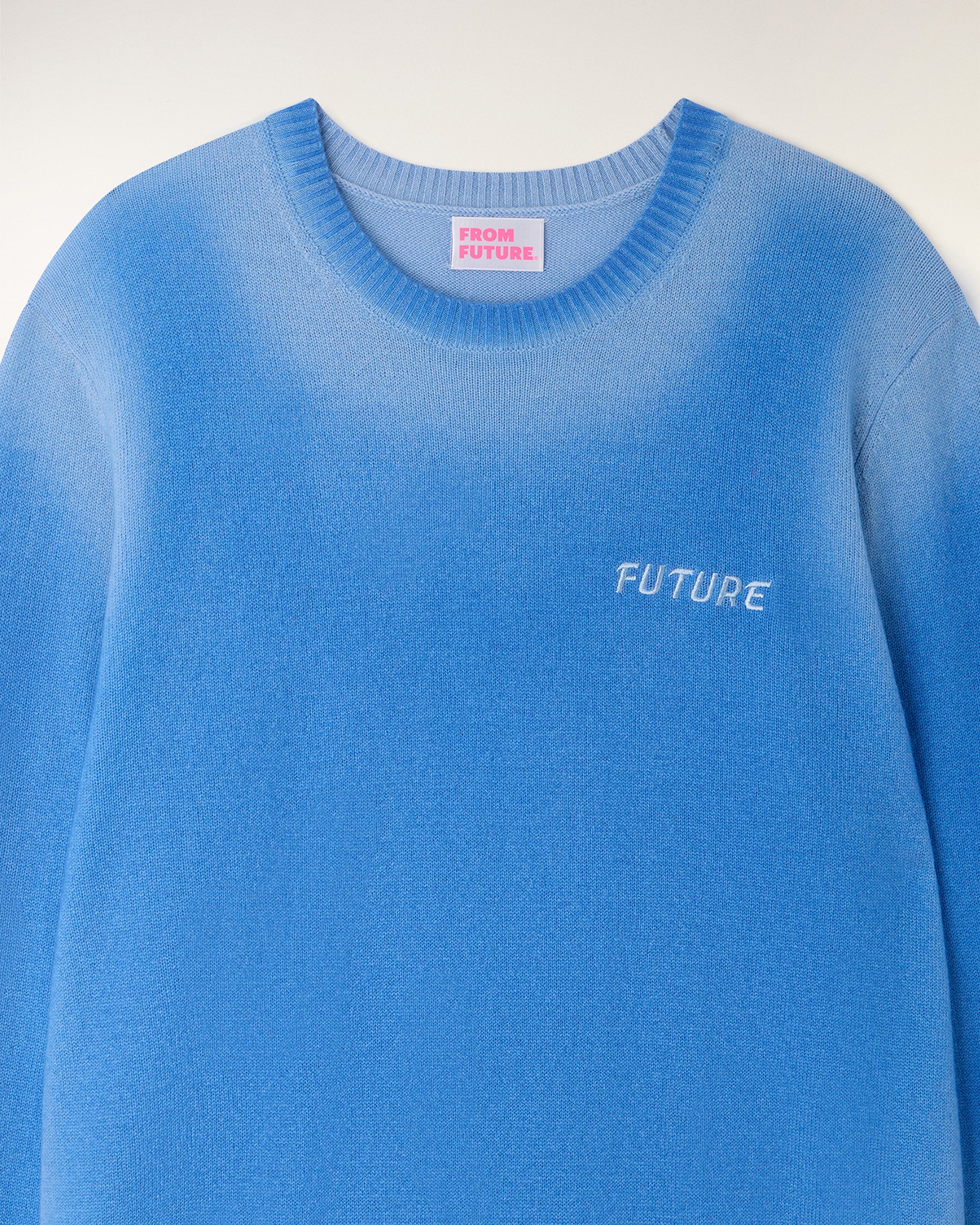 Crew Neck Sweater (S26 / HOMME / Fairy Blue) - Image 7